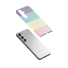 Pastel Stacks | Rectangle Shapes Samsung Case Slim for Galaxy S24 Plus