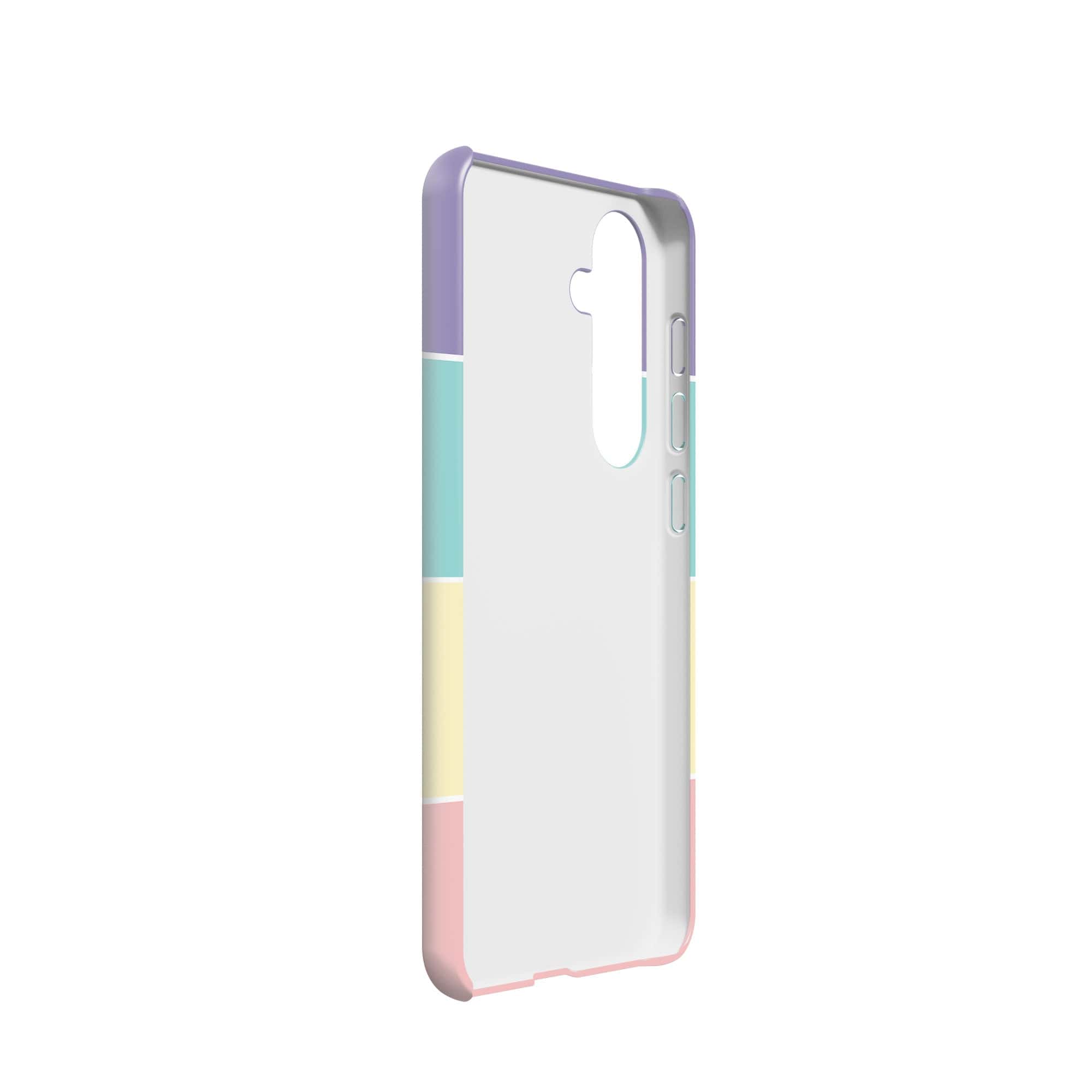 Pastel Stacks | Rectangle Shapes Samsung Case Slim for Galaxy S24 Plus