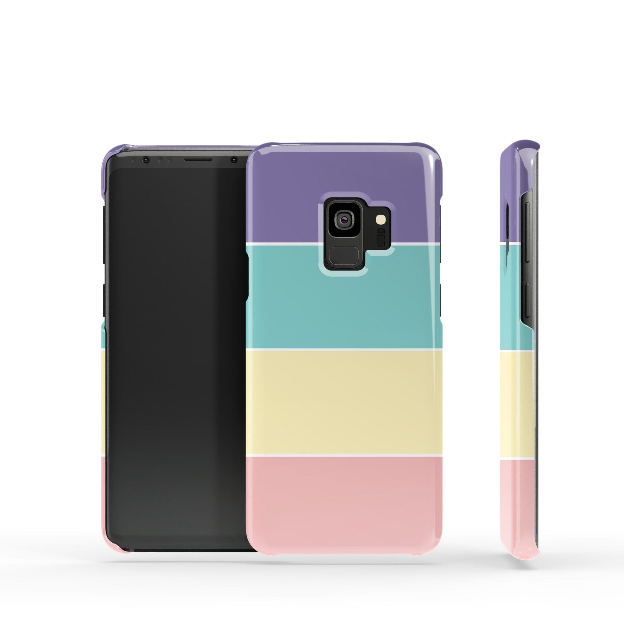 Pastel Stacks | Rectangle Shapes Samsung Case Slim for Galaxy S9 