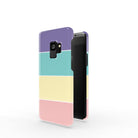 Pastel Stacks | Rectangle Shapes Samsung Case Slim for Galaxy S9 