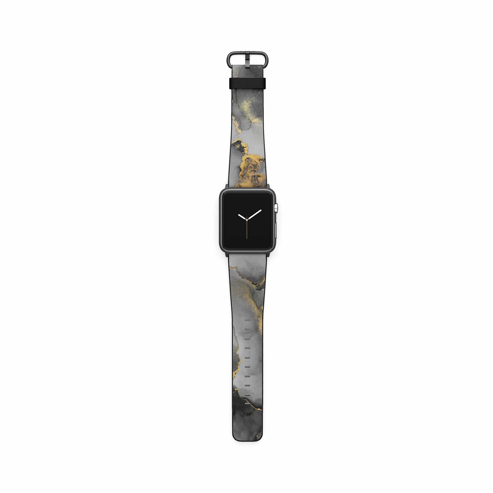 Perfect Gentleman | Marble Apple Watch Band for 38/40/41 mm Watch in Black