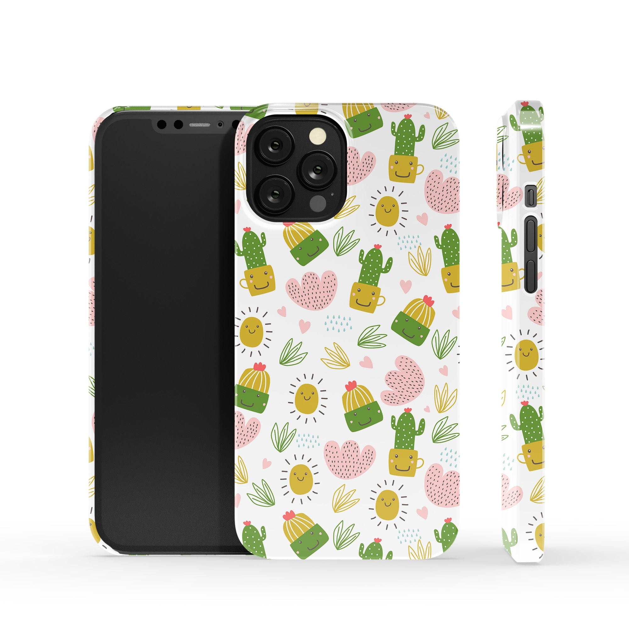 Prickly Sunshine | Cute Cactus Case Slim for iPhone X/XS