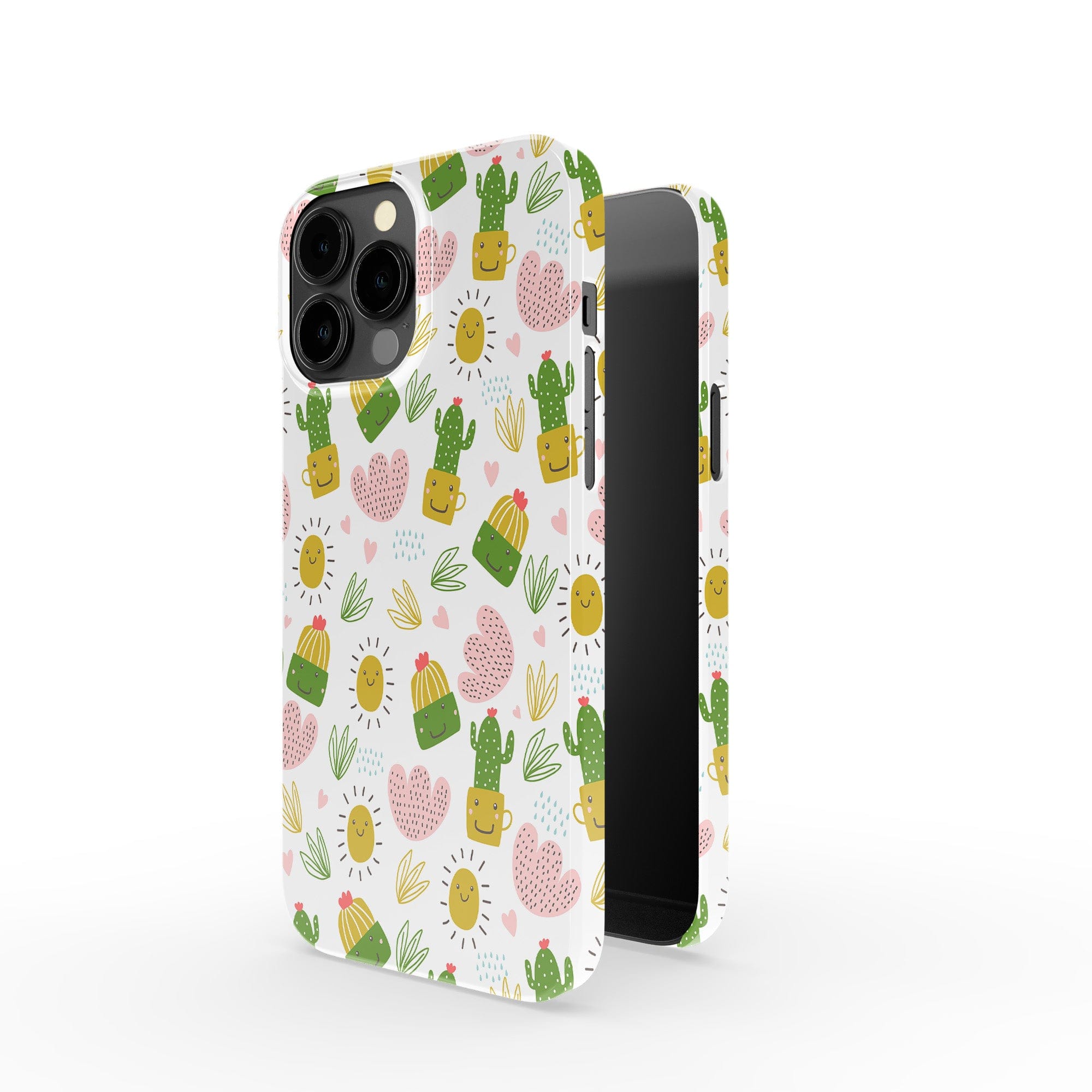 Prickly Sunshine | Cute Cactus Case Slim for iPhone 13 Pro