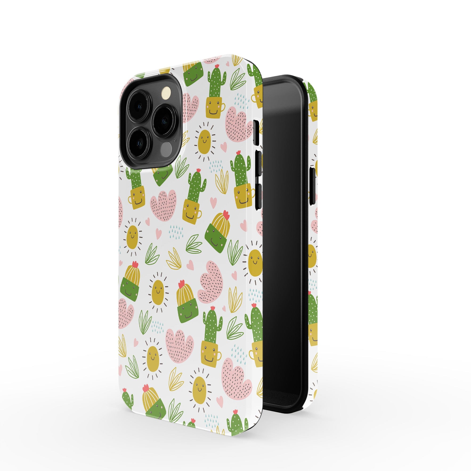 Prickly Sunshine | Cute Cactus Case Slim for iPhone 13 Mini