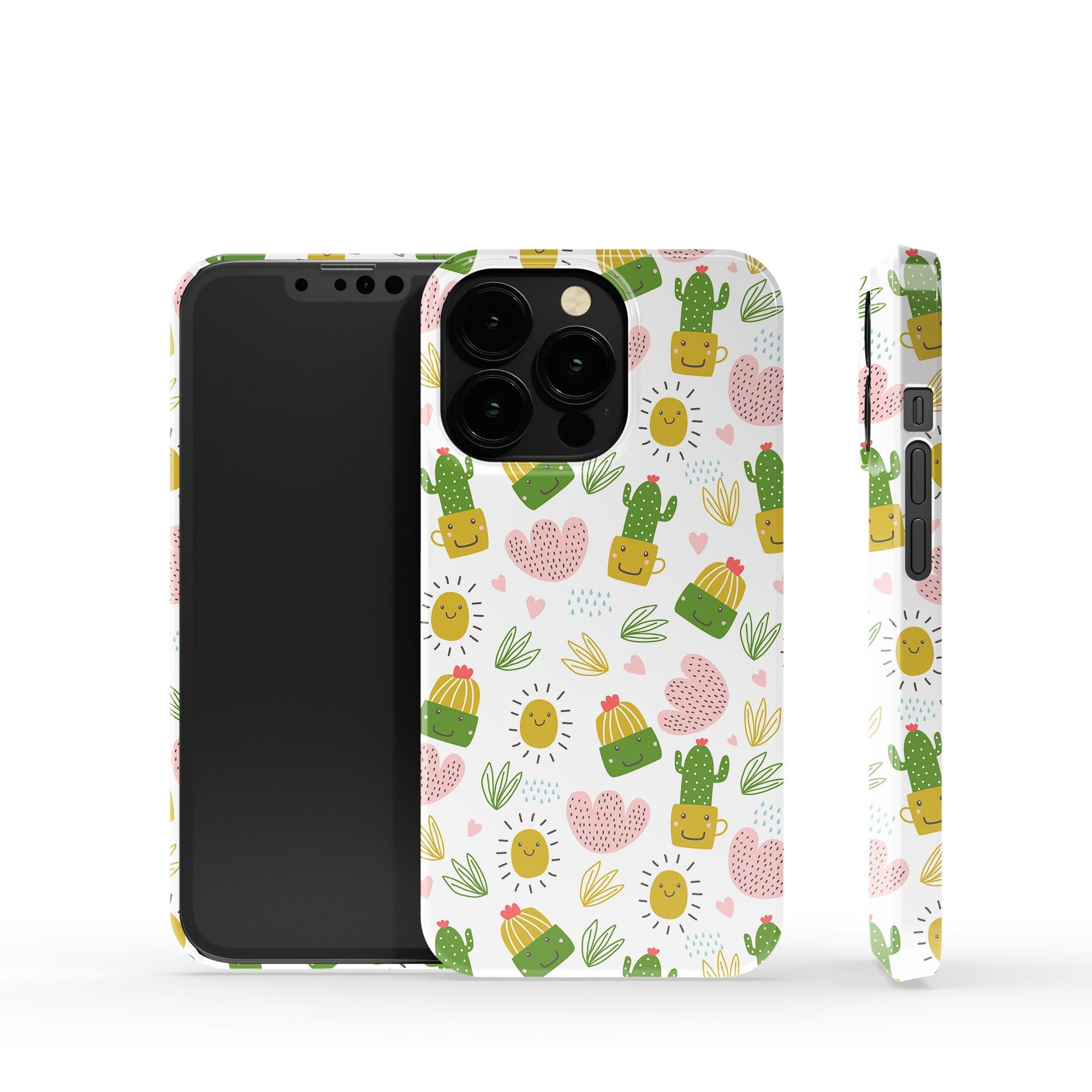 Prickly Sunshine | Cute Cactus Case Tough for iPhone 13 Mini