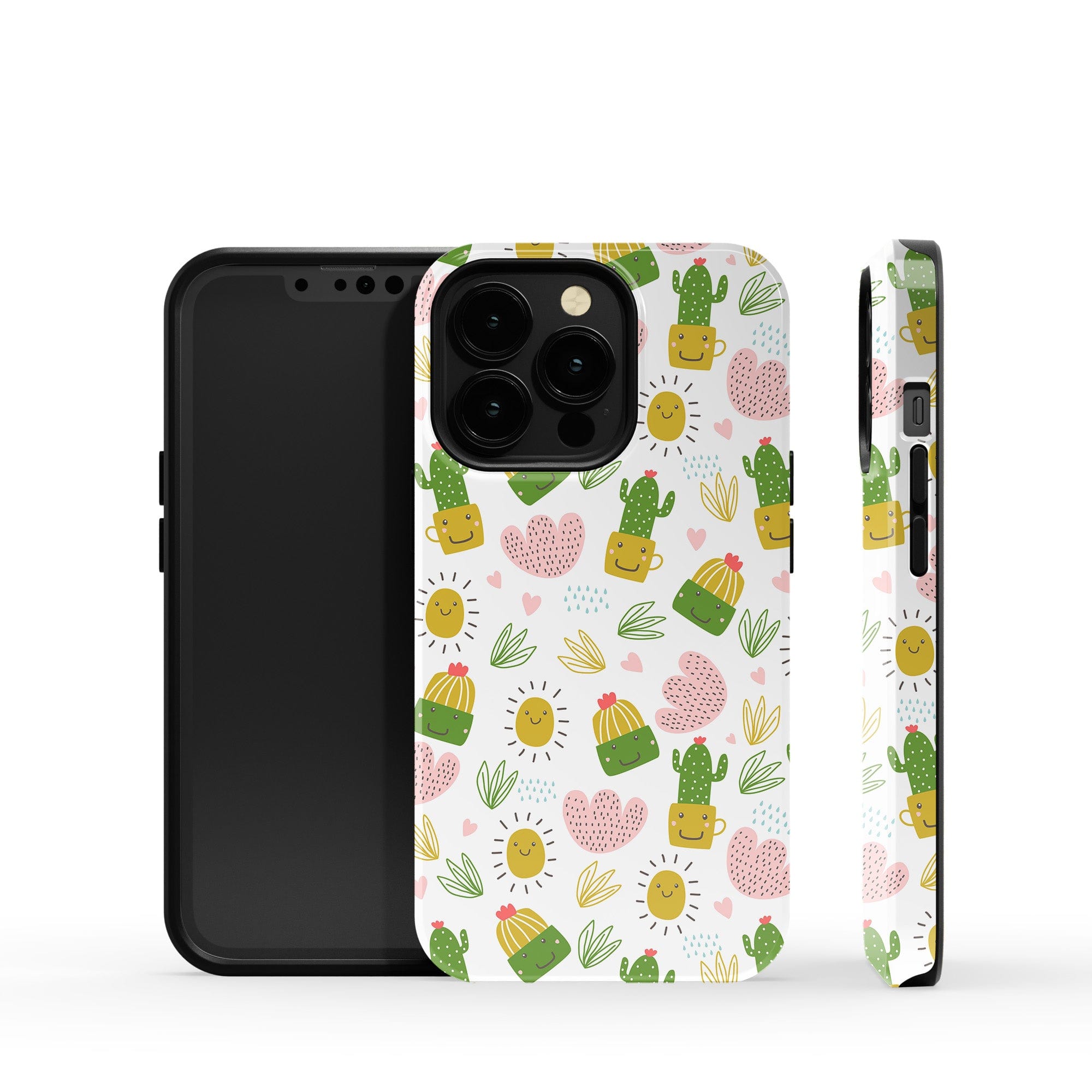 Prickly Sunshine | Cute Cactus Case Slim for iPhone 12 Pro