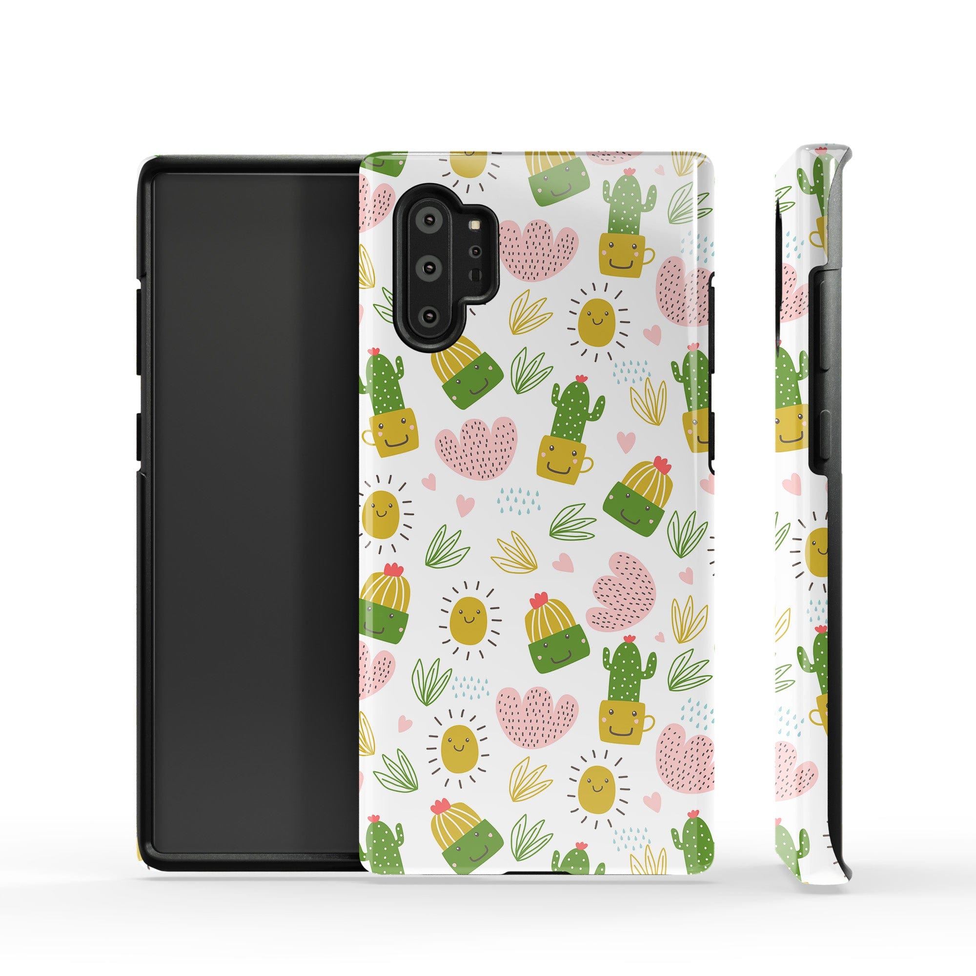 Prickly Sunshine | Cute Cactus Samsung Case Tough for Galaxy Note 10 Plus 