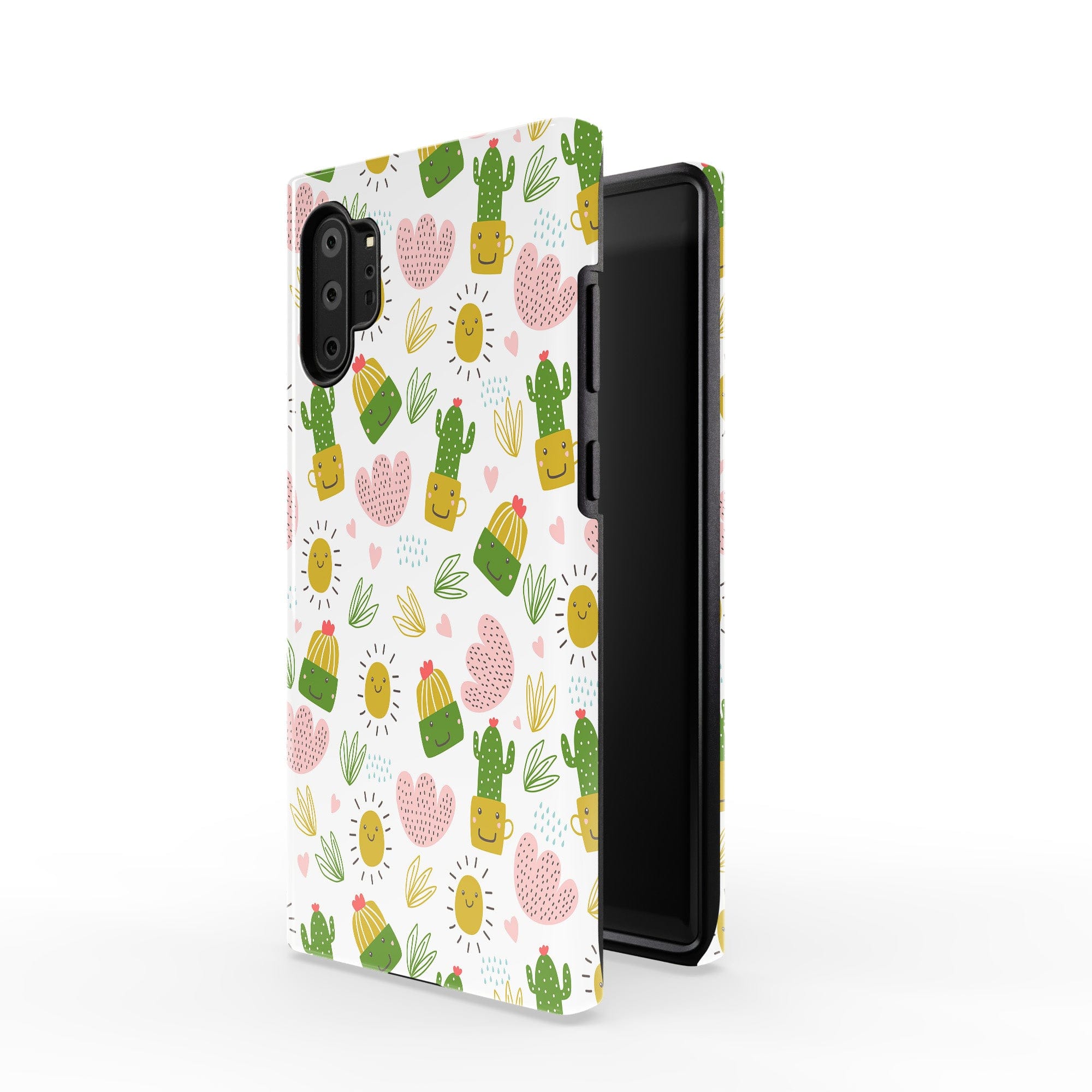 Prickly Sunshine | Cute Cactus Samsung Case Tough for Galaxy Note 10 Plus 