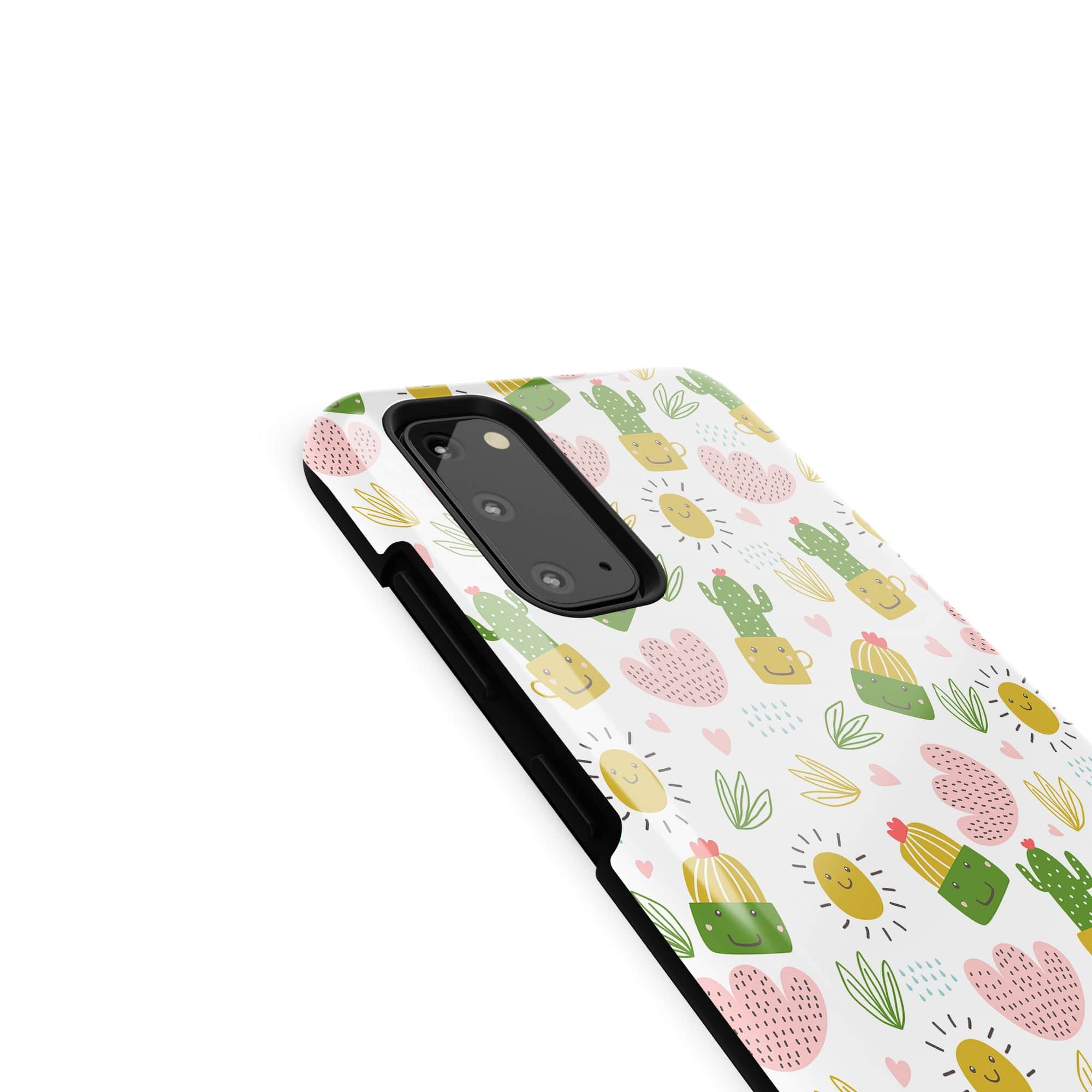 Prickly Sunshine | Cute Cactus Samsung Case Tough for Galaxy S20 