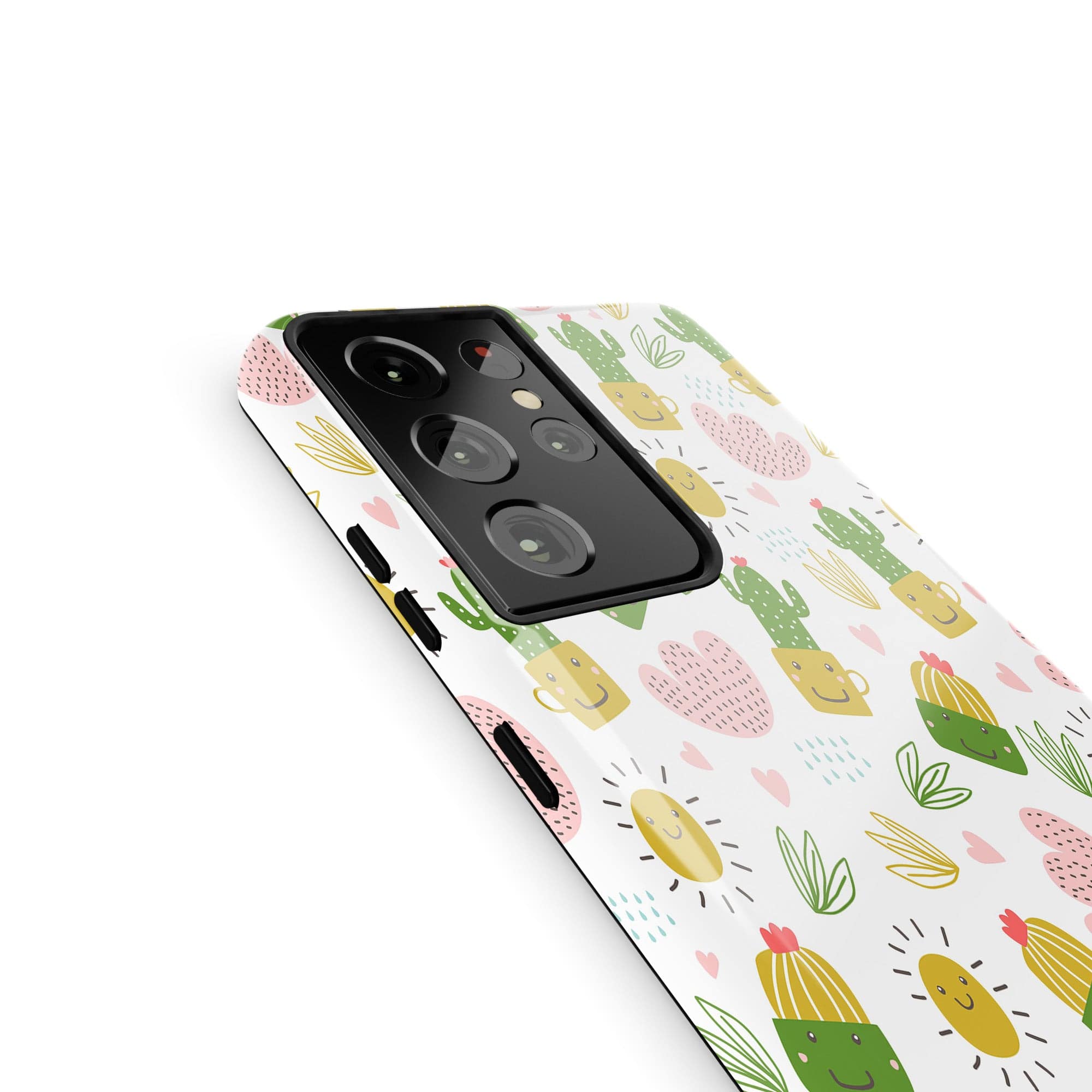 Prickly Sunshine | Cute Cactus Samsung Case Tough for Galaxy S21 Ultra