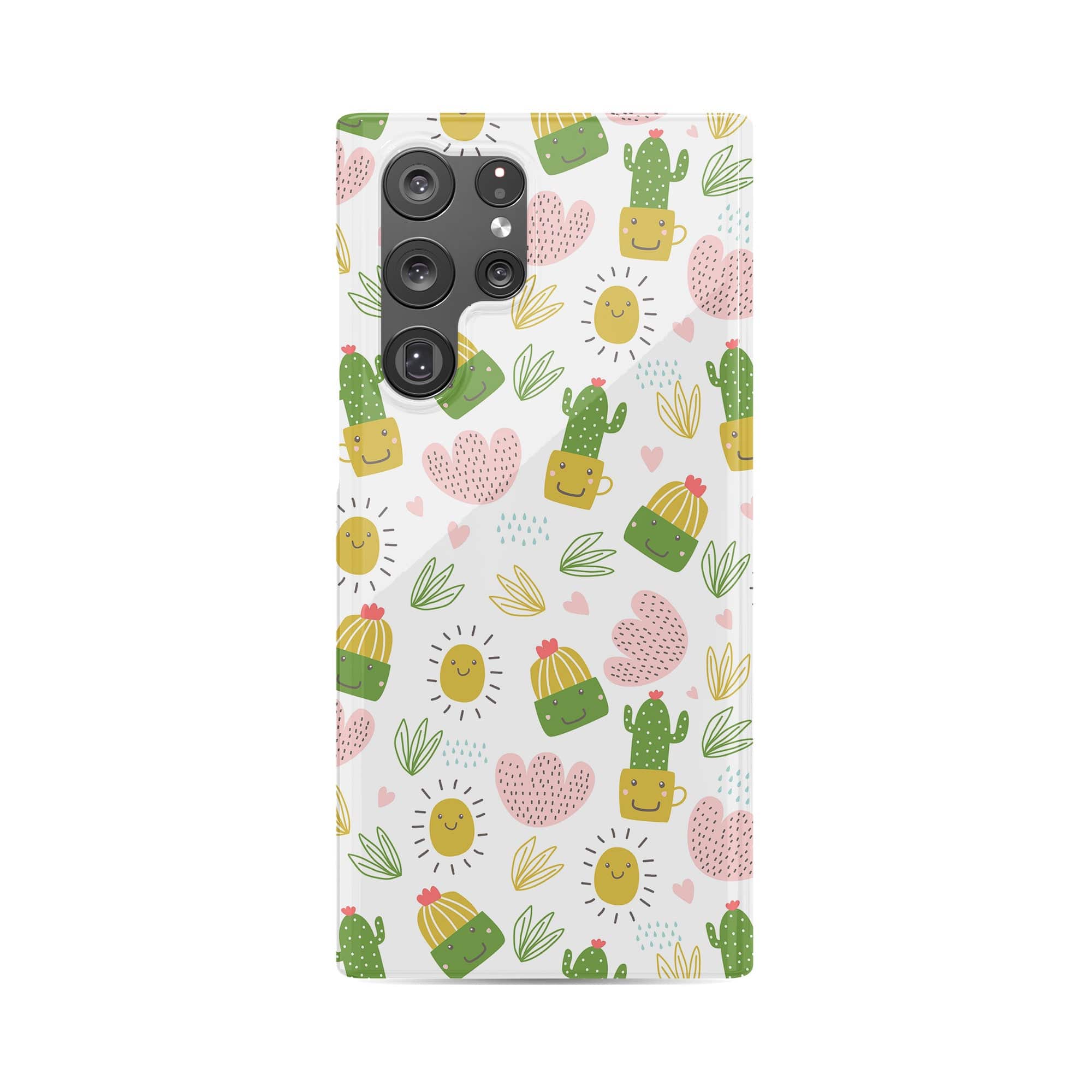 Prickly Sunshine | Cute Cactus Samsung Case Slim for Galaxy S22 Ultra