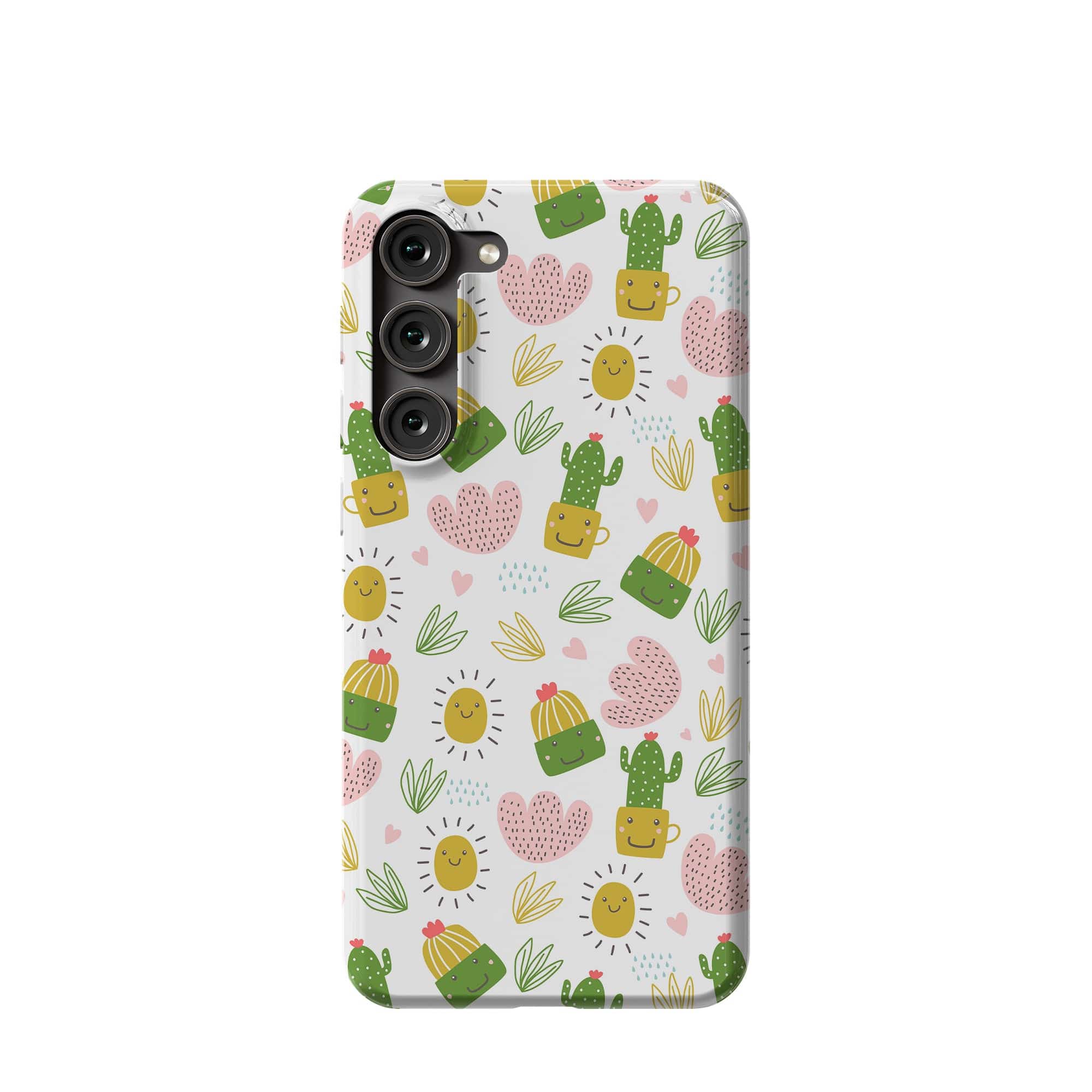 Prickly Sunshine | Cute Cactus Samsung Case Slim for Galaxy S23 Plus