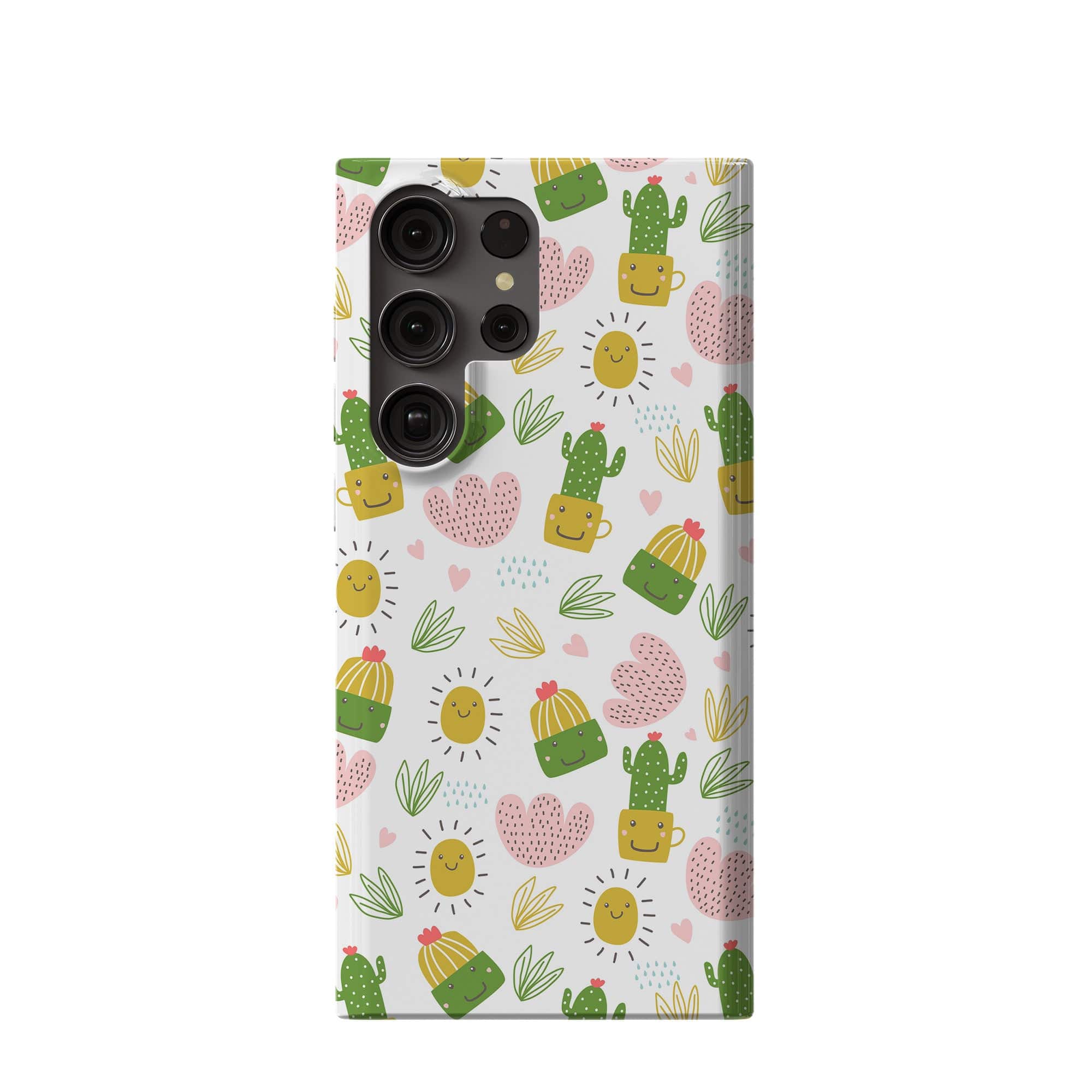 Prickly Sunshine | Cute Cactus Samsung Case Slim for Galaxy S23