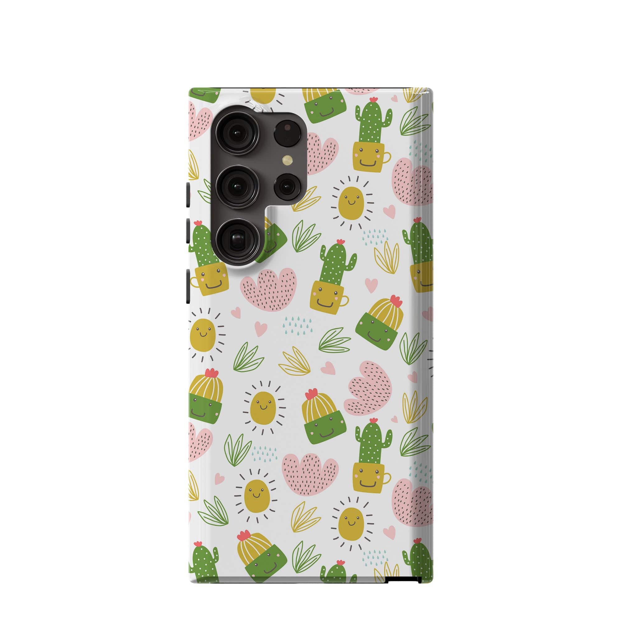 Prickly Sunshine | Cute Cactus Samsung Case Tough for Galaxy S23