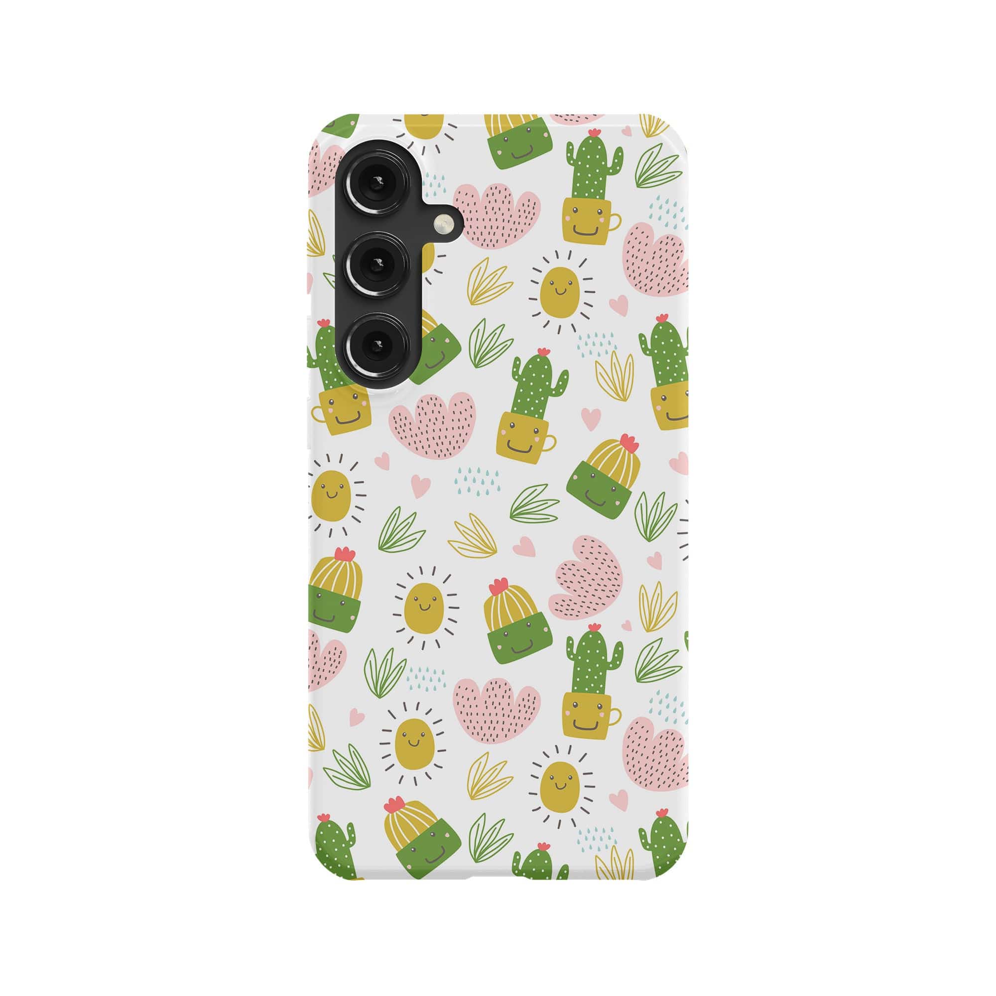 Prickly Sunshine | Cute Cactus Samsung Case Slim for Galaxy S24 Plus