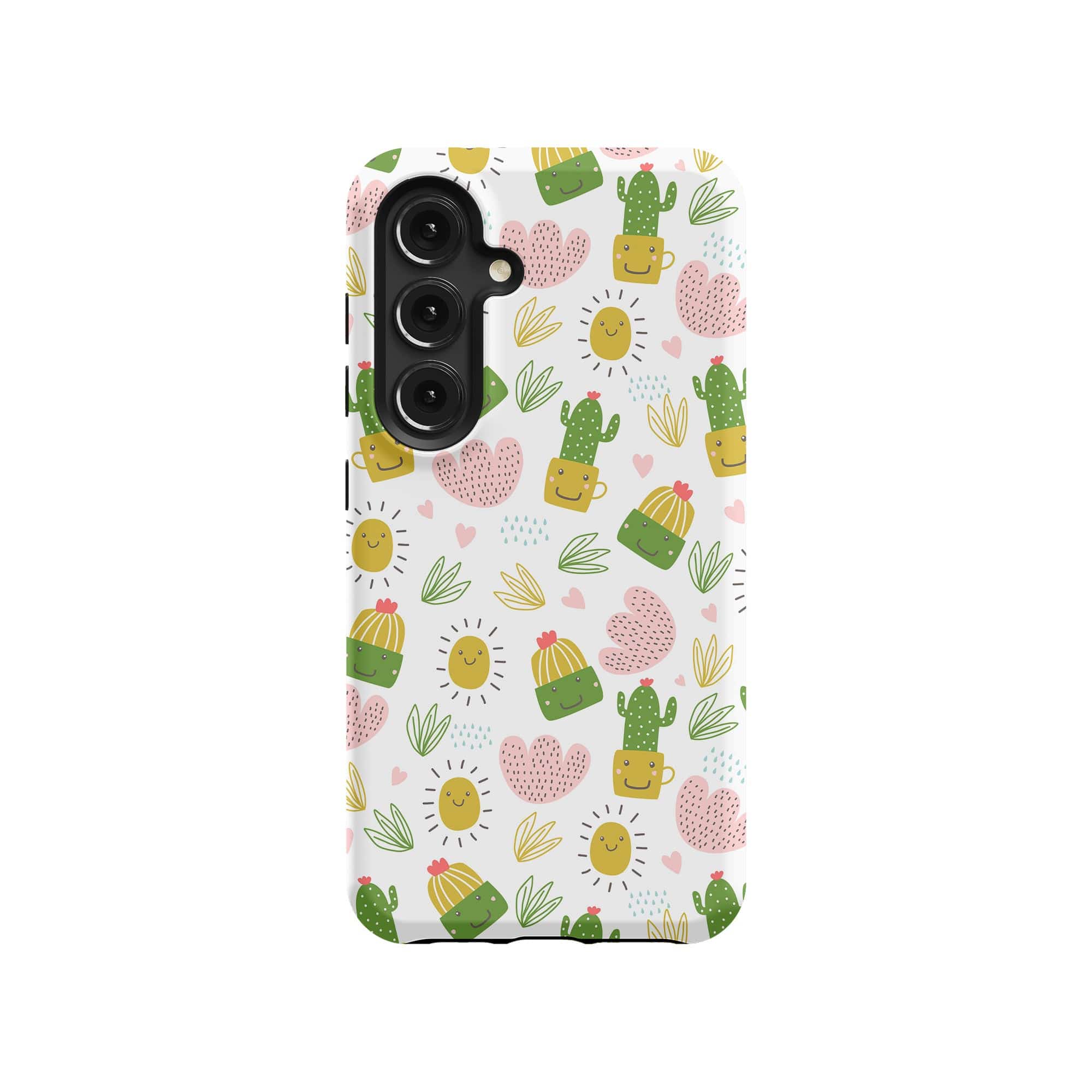 Prickly Sunshine | Cute Cactus Samsung Case Tough for Galaxy S24