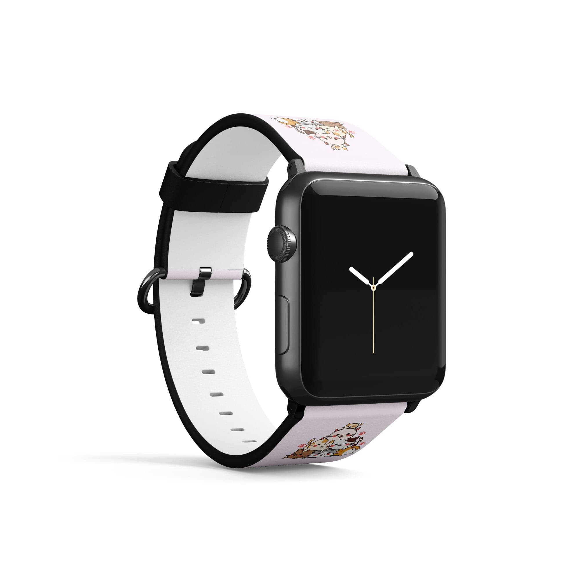 Purrramid | Cat  Apple Watch Band for 38/40/41 mm Watch in Black