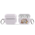 Purrramid | Cat  Apple AirPods Case for AirPods 3 & AirPods Pro 1&2 Silver