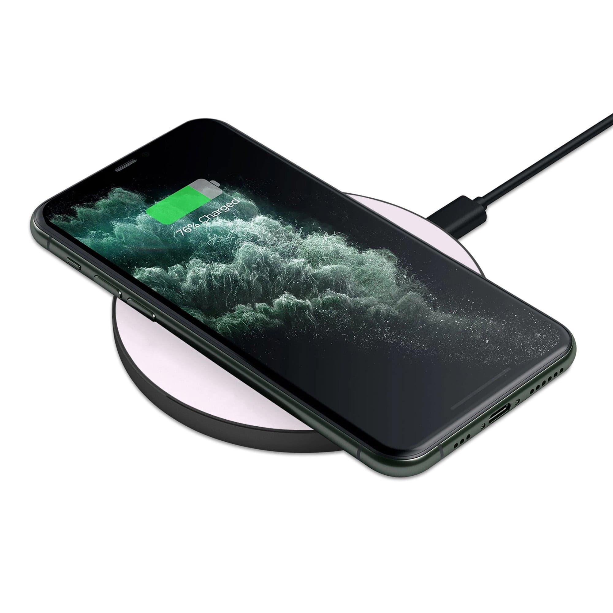 Purrramid | Cat Wireless Charging Pad in Black