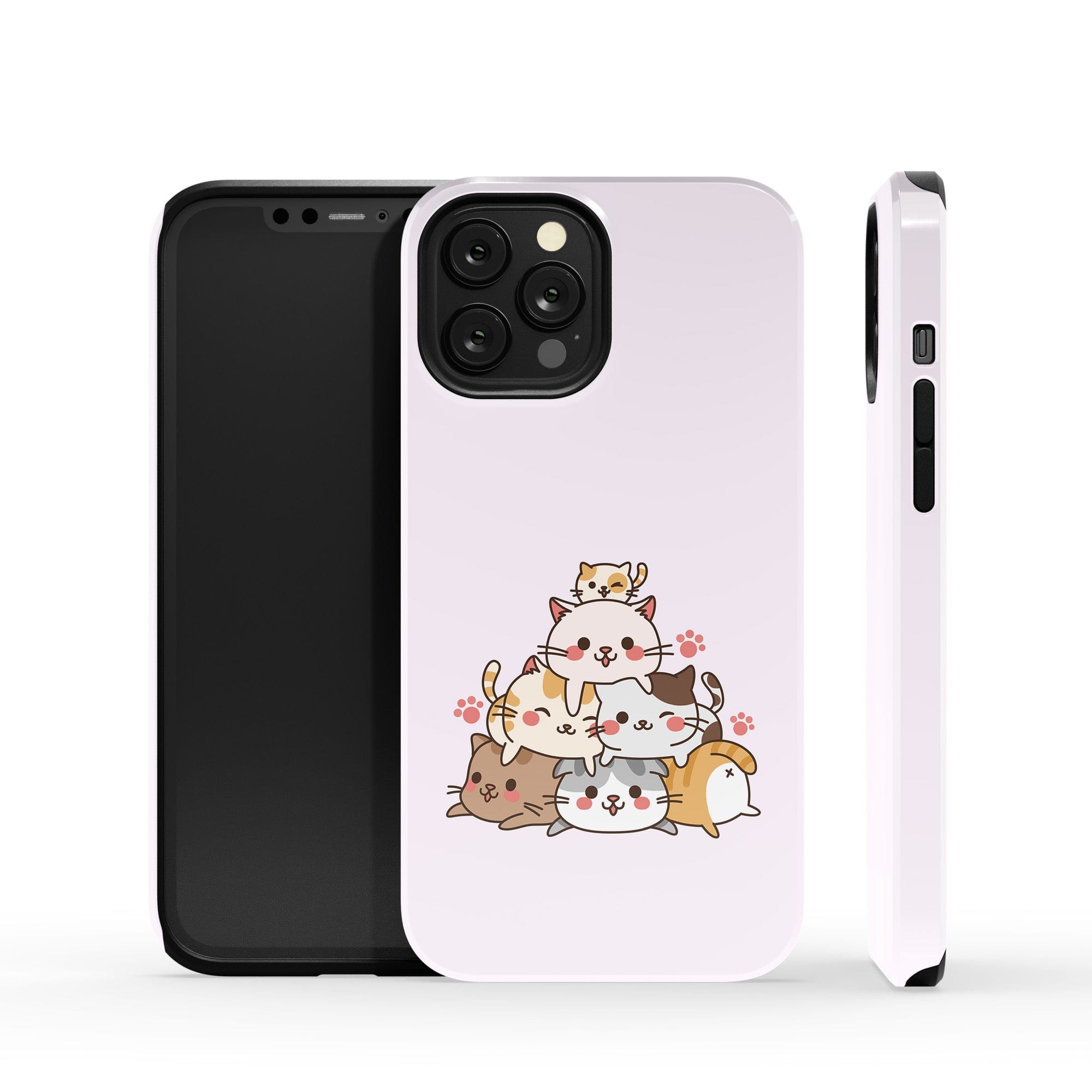 Purrramid | Cat Case Clear for iPhone SE (2022 & 2022)