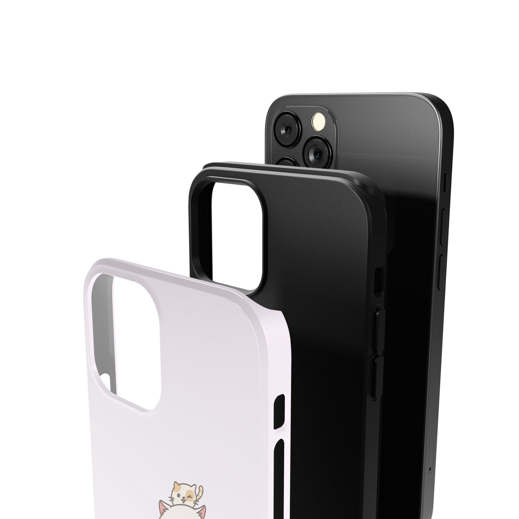 Purrramid | Cat Case Clear for iPhone X/XS