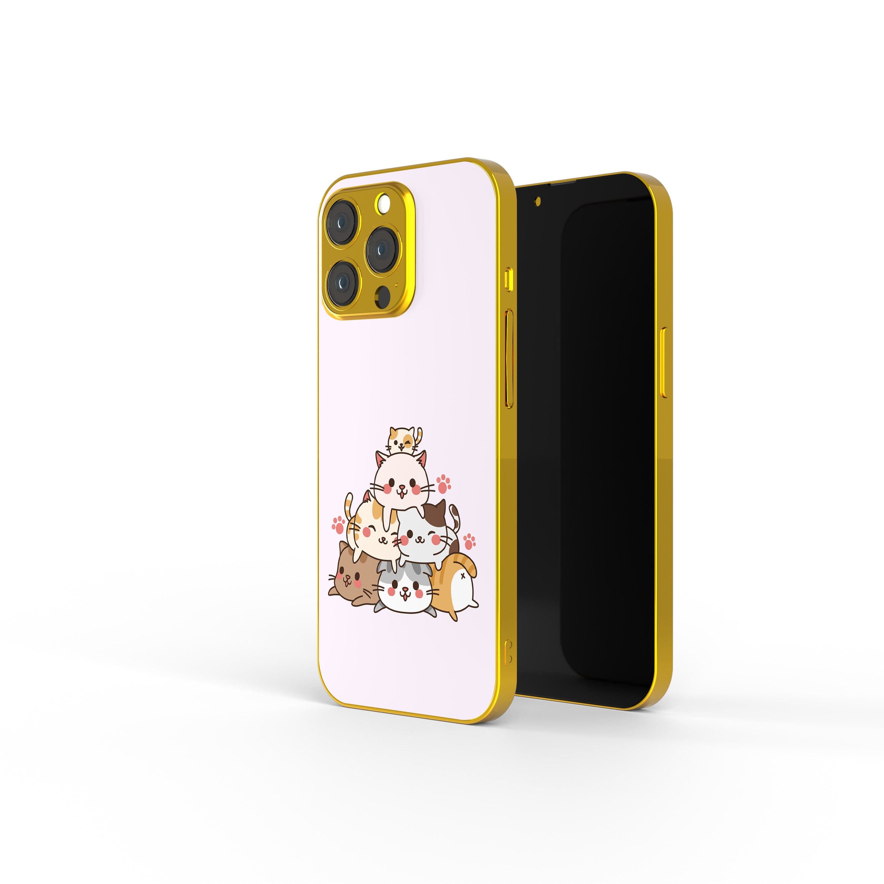 Purrramid | Cat Precious Metals Case in Gold