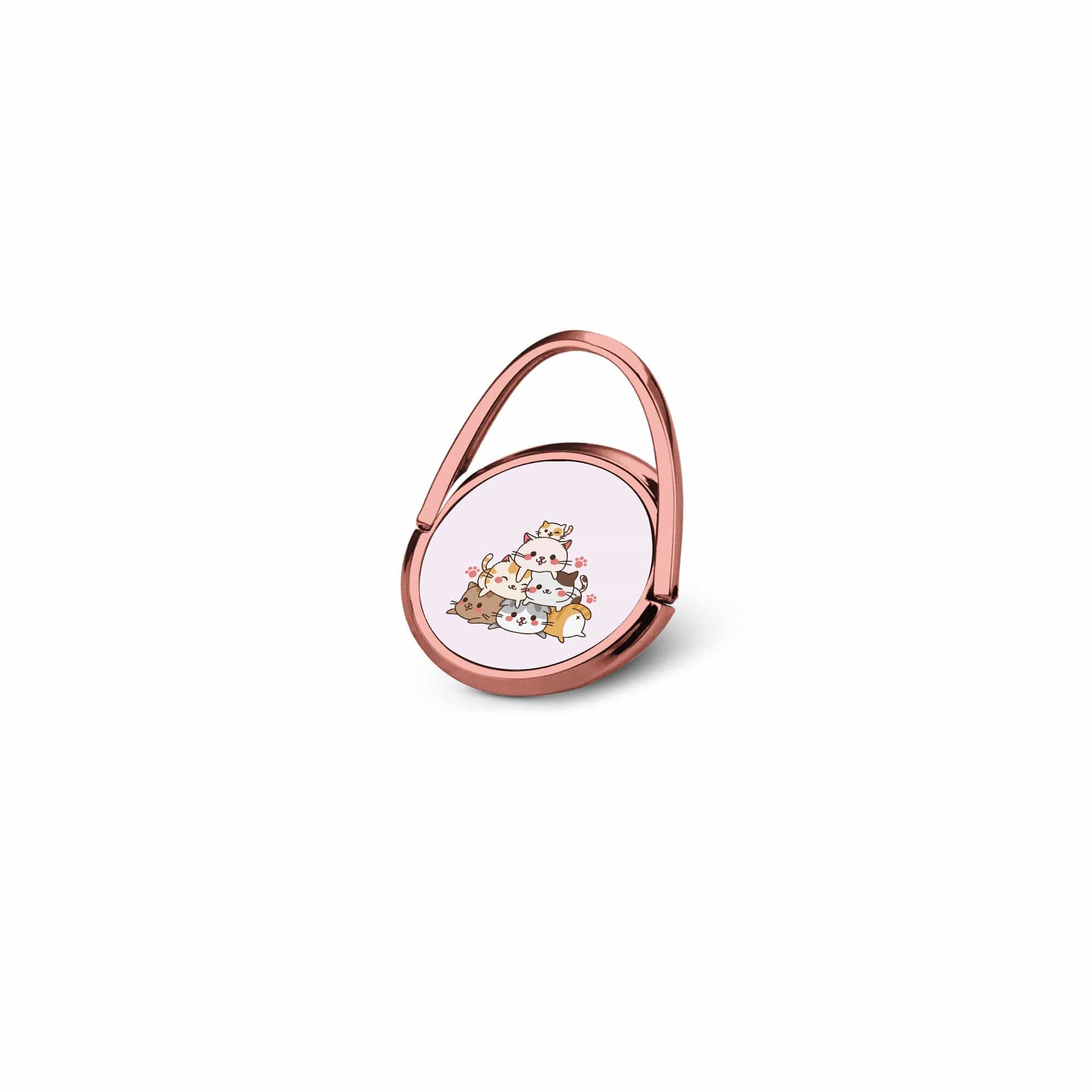 Purrramid | Cat Ring Holder in Rose Gold