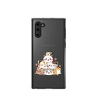 Purrramid | Cat Samsung Case Clear for Galaxy Note 10 