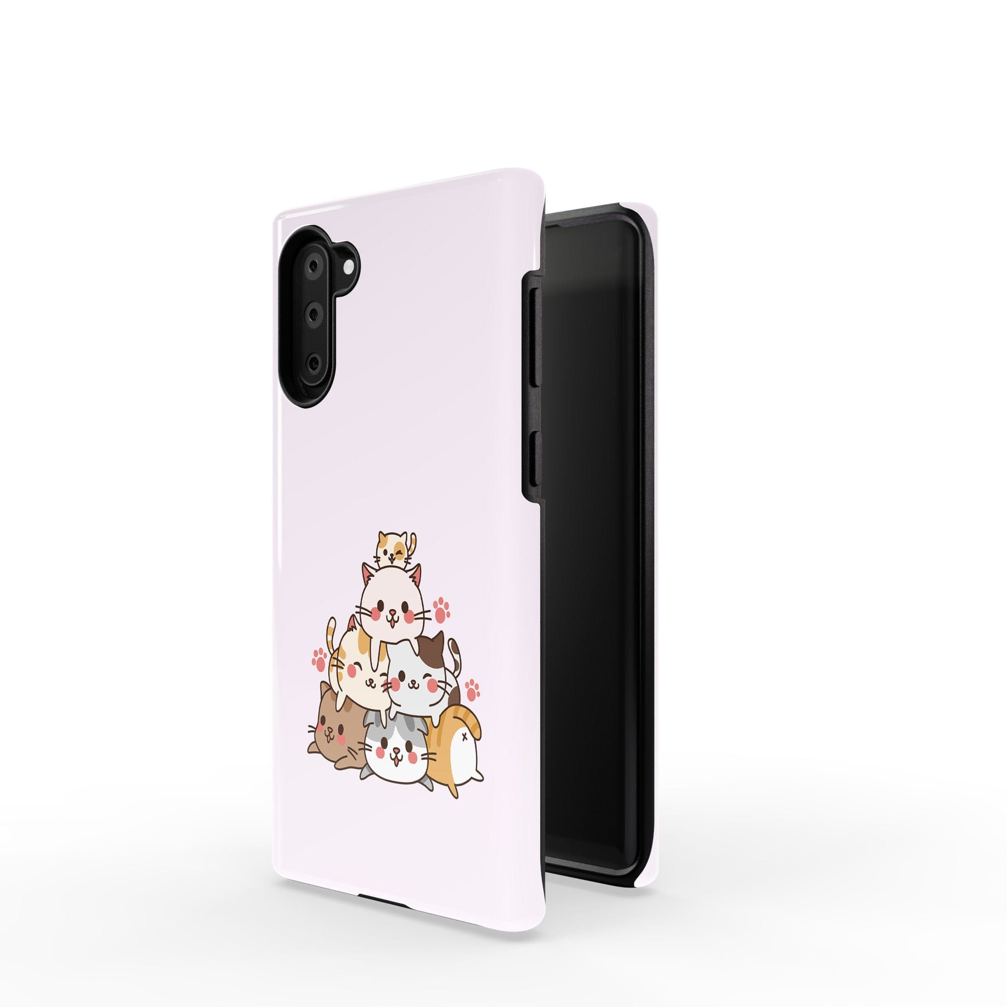 Purrramid | Cat Samsung Case Tough for Galaxy Note 10 