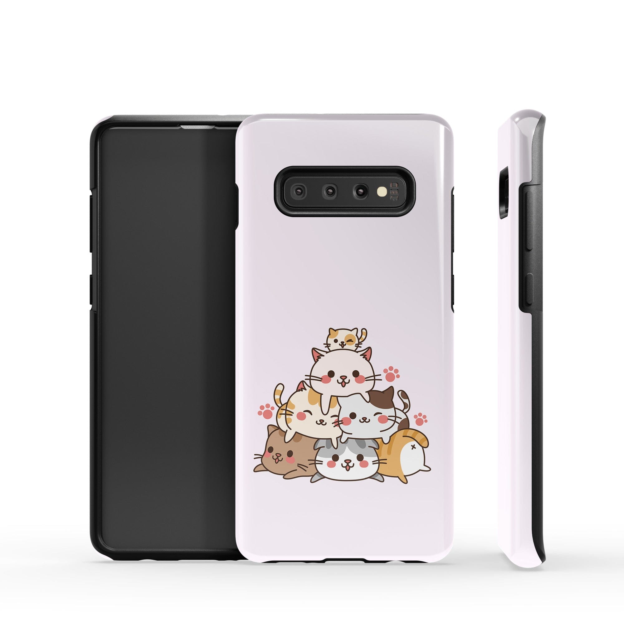 Purrramid | Cat Samsung Case Tough for Galaxy S10 Plus 