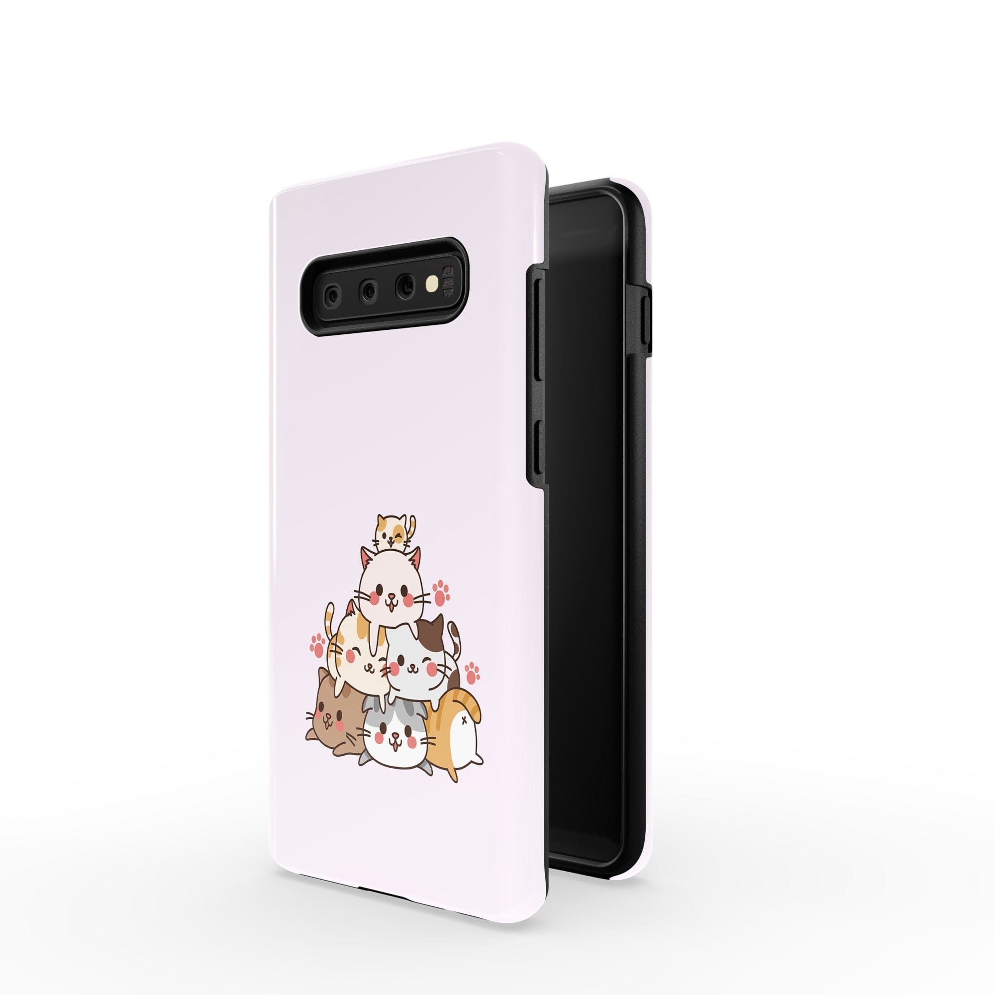 Purrramid | Cat Samsung Case Tough for Galaxy S10 Plus 