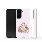 Purrramid | Cat Samsung Case Tough for Galaxy S21 