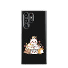 Purrramid | Cat Samsung Case Clear for Galaxy S22 Ultra