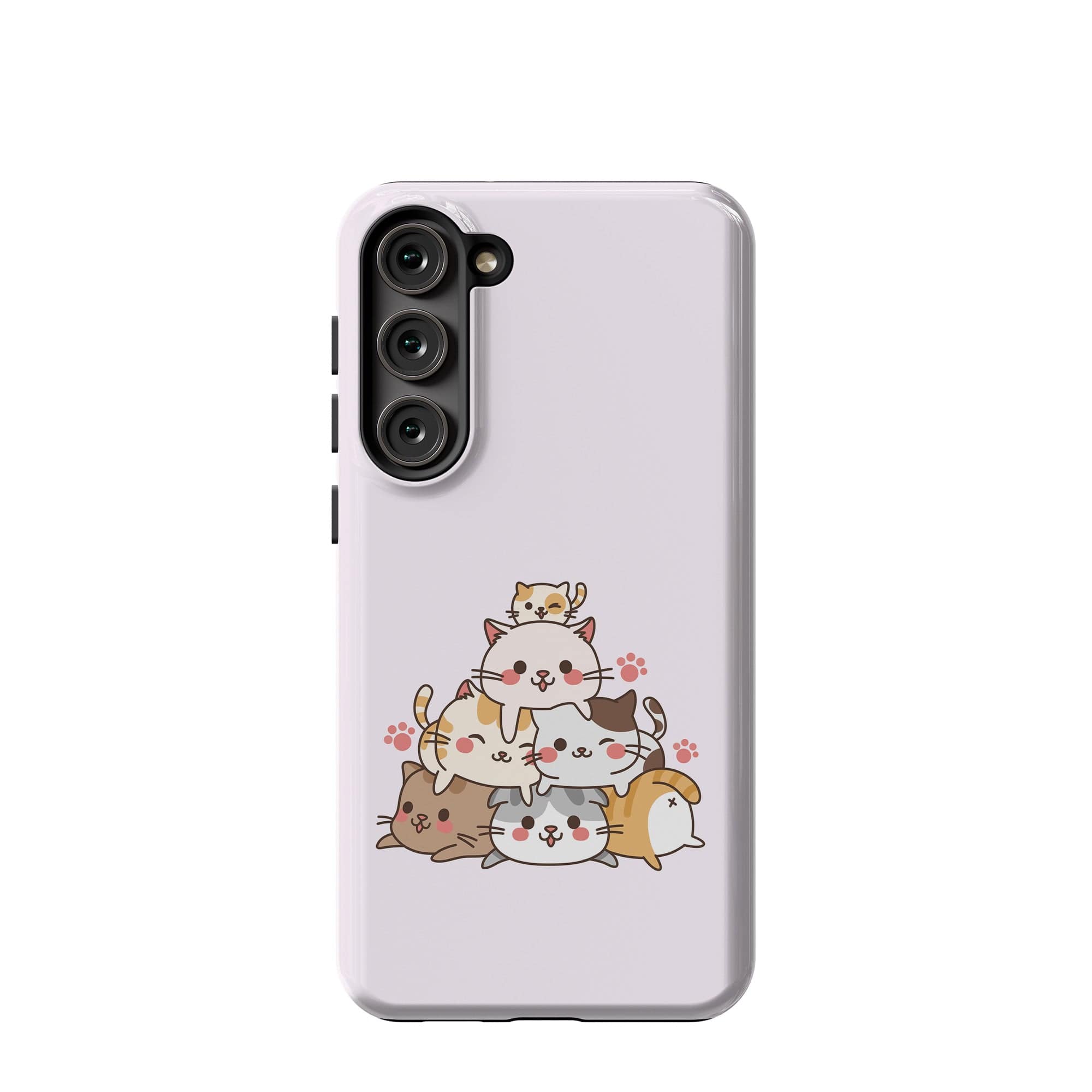 Purrramid | Cat Samsung Case Tough for Galaxy S23 Plus