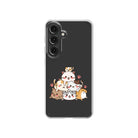 Purrramid | Cat Samsung Case Clear for Galaxy S24