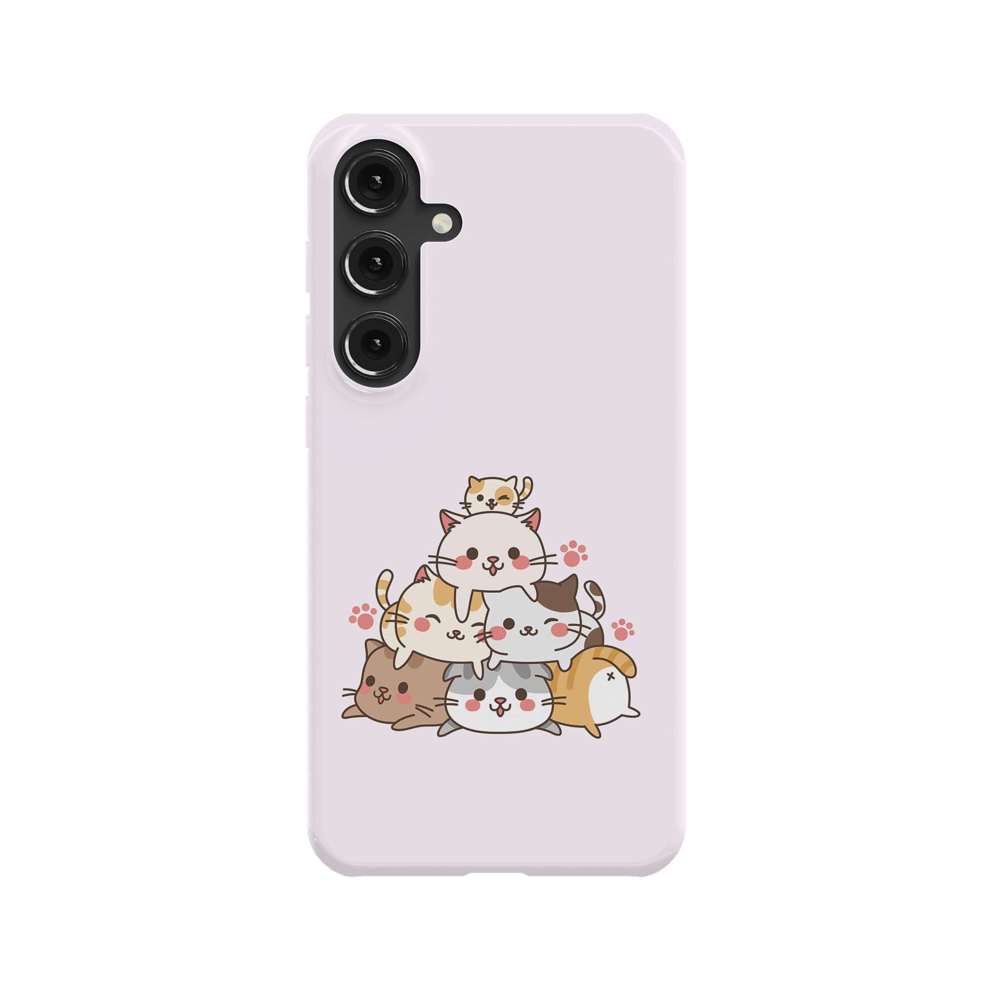 Purrramid | Cat Samsung Case Slim for Galaxy S24 Plus