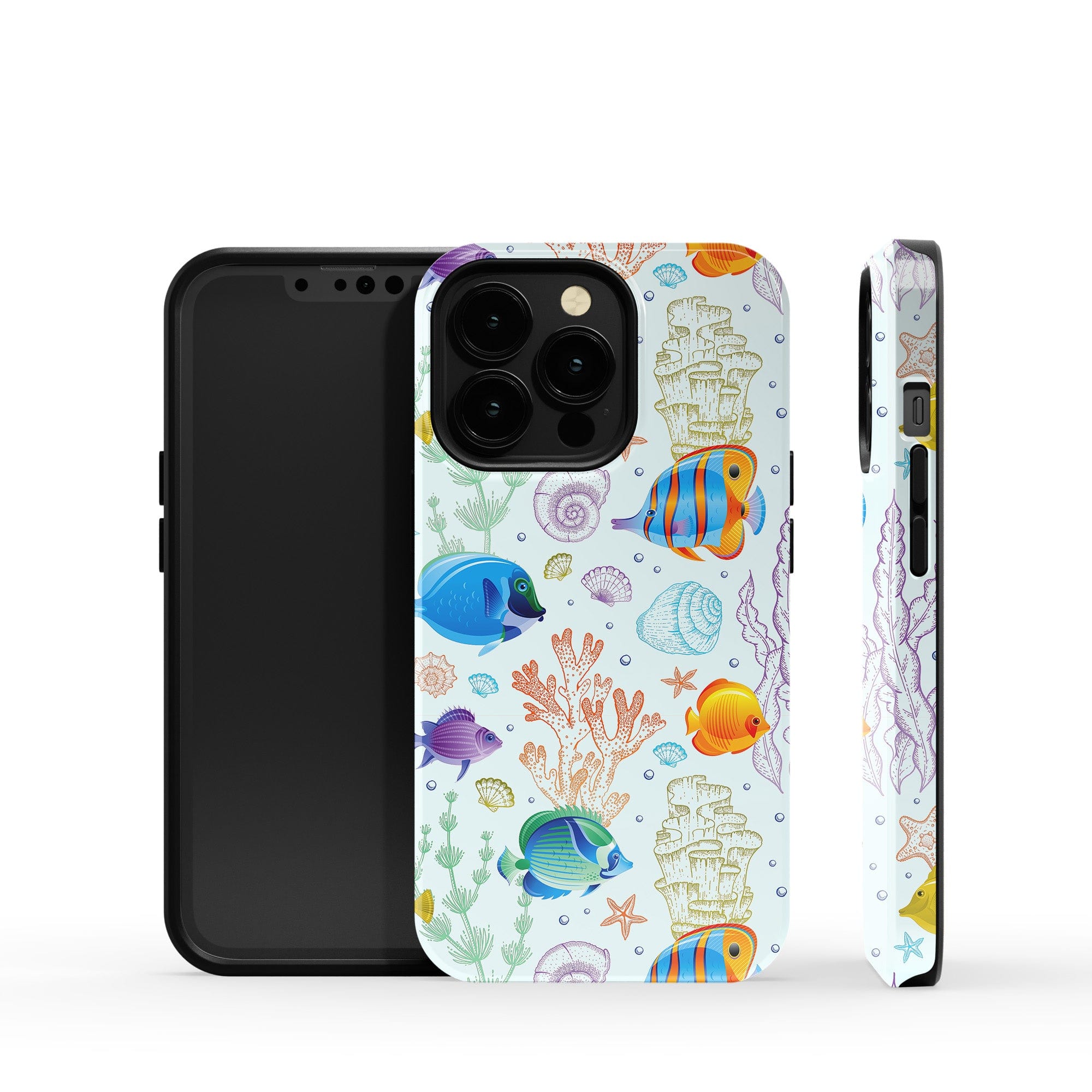 Radiant Reef | Tropical Fish Case Slim for iPhone 12 Pro