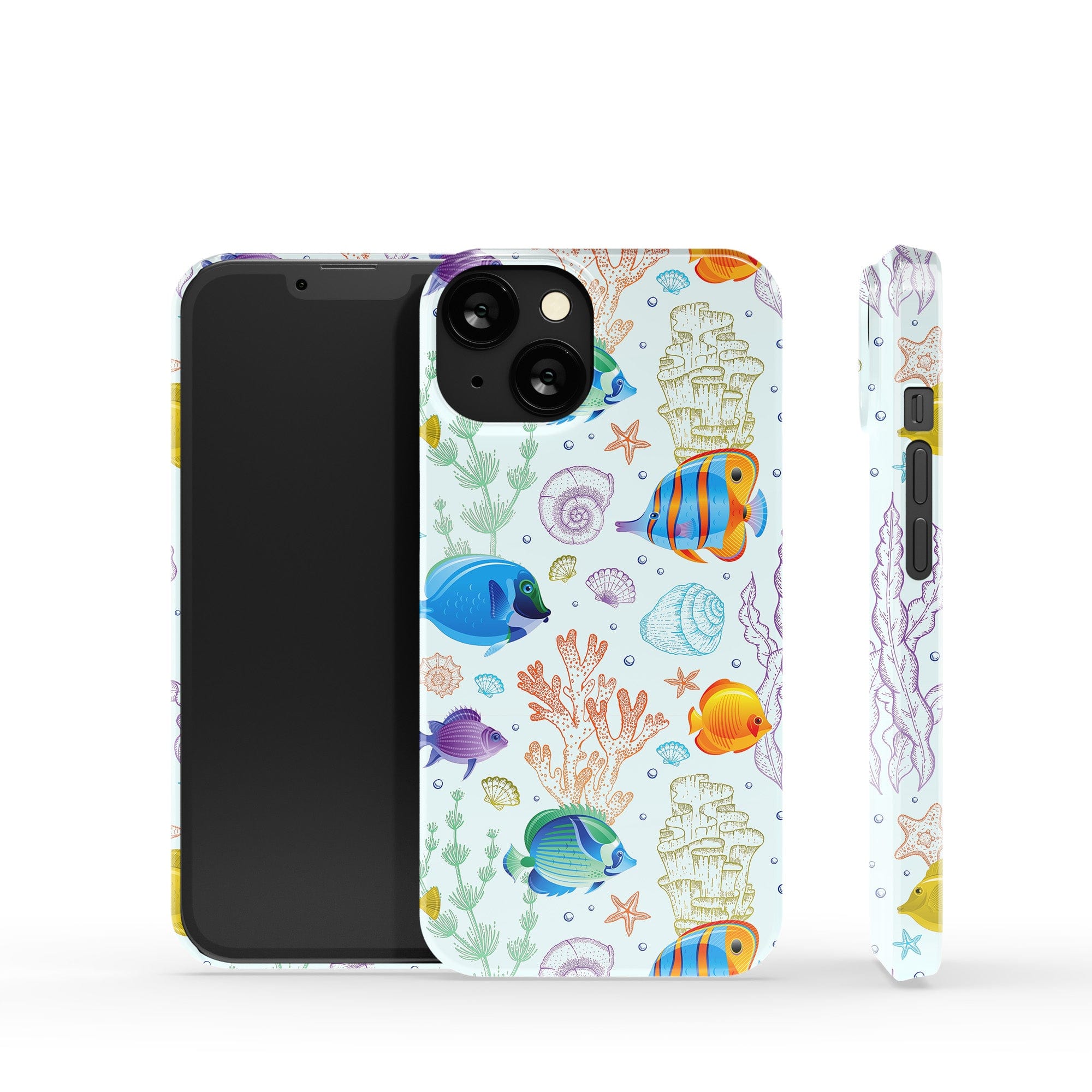 Radiant Reef | Tropical Fish Case Slim for iPhone 12 Mini