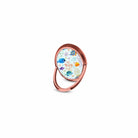 Radiant Reef | Tropical Fish Ring Holder in Rose Gold