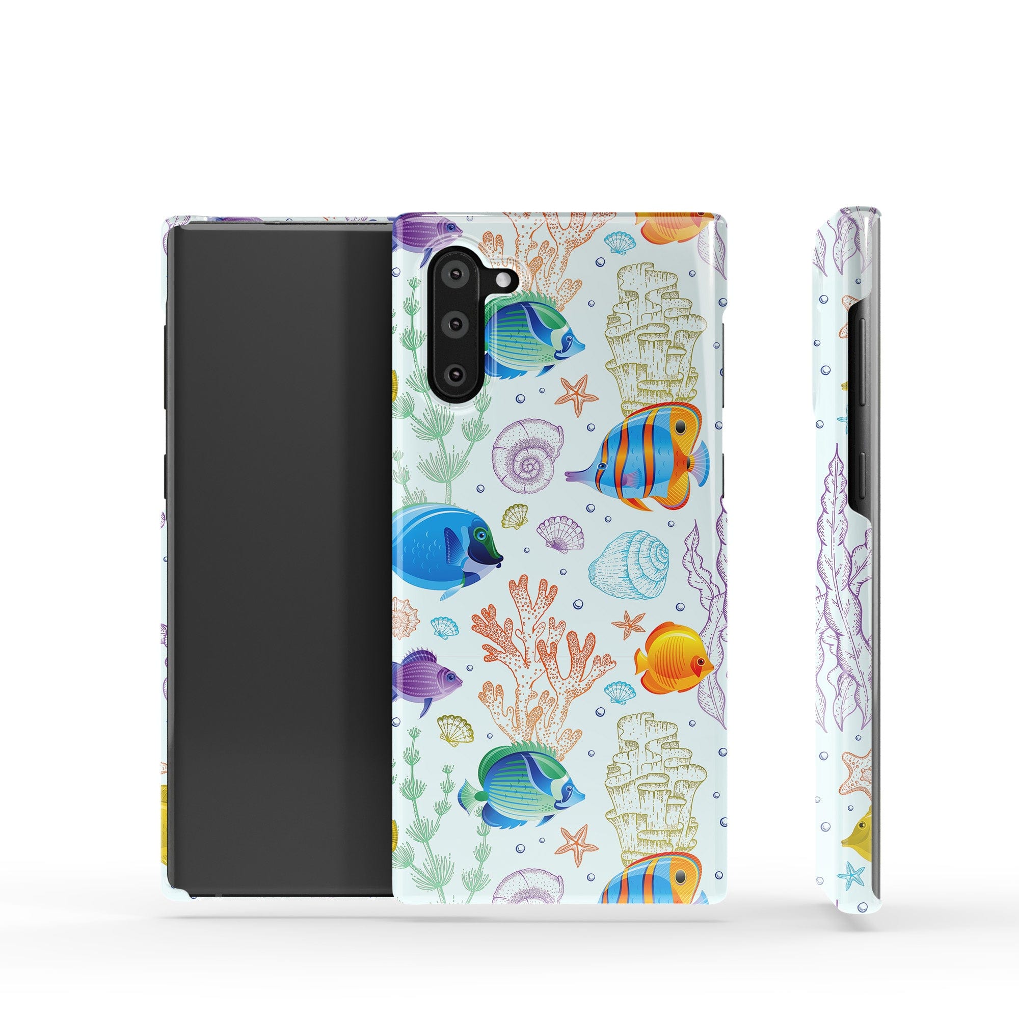 Radiant Reef | Tropical Fish Samsung Case Slim for Galaxy Note 10 