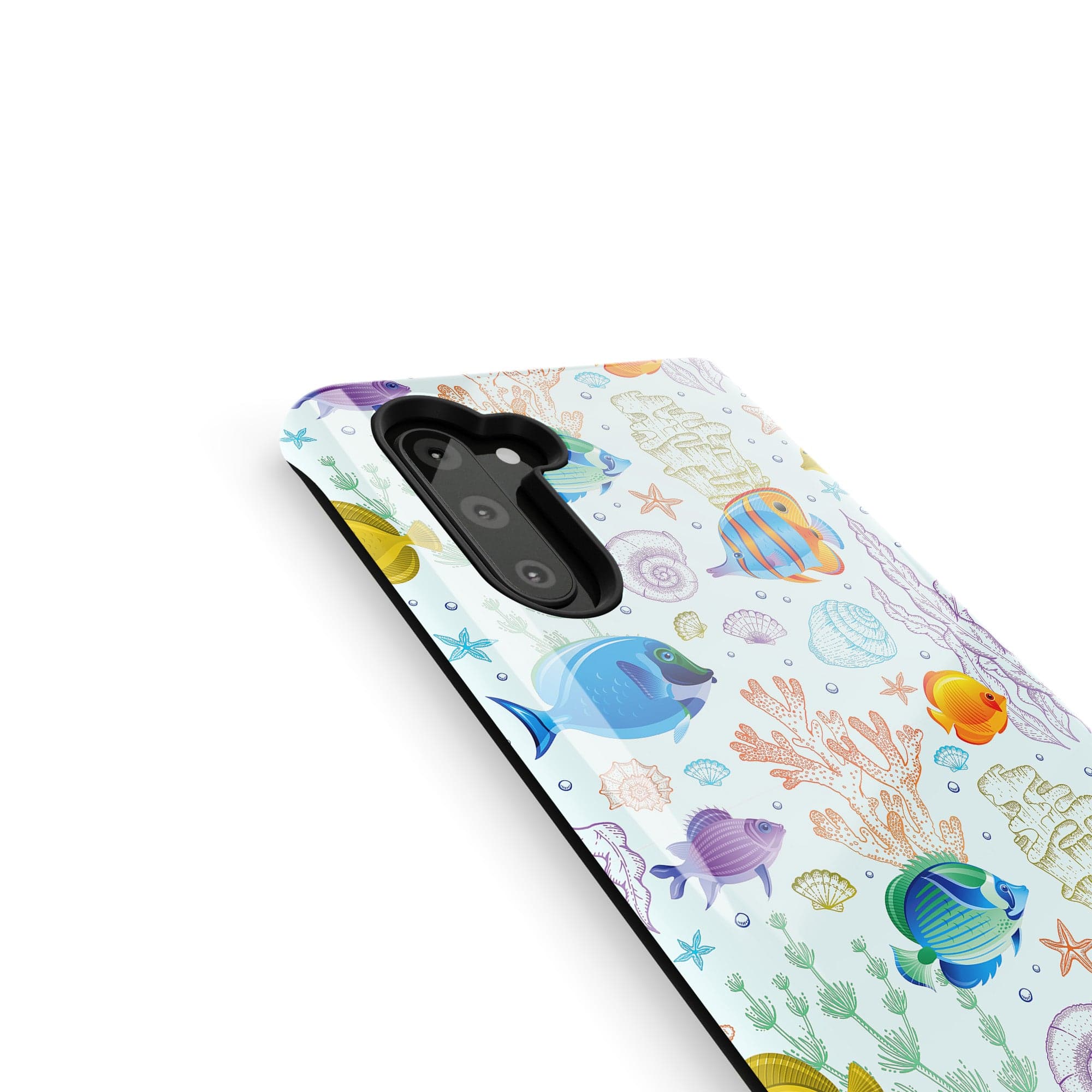 Radiant Reef | Tropical Fish Samsung Case Tough for Galaxy Note 10 