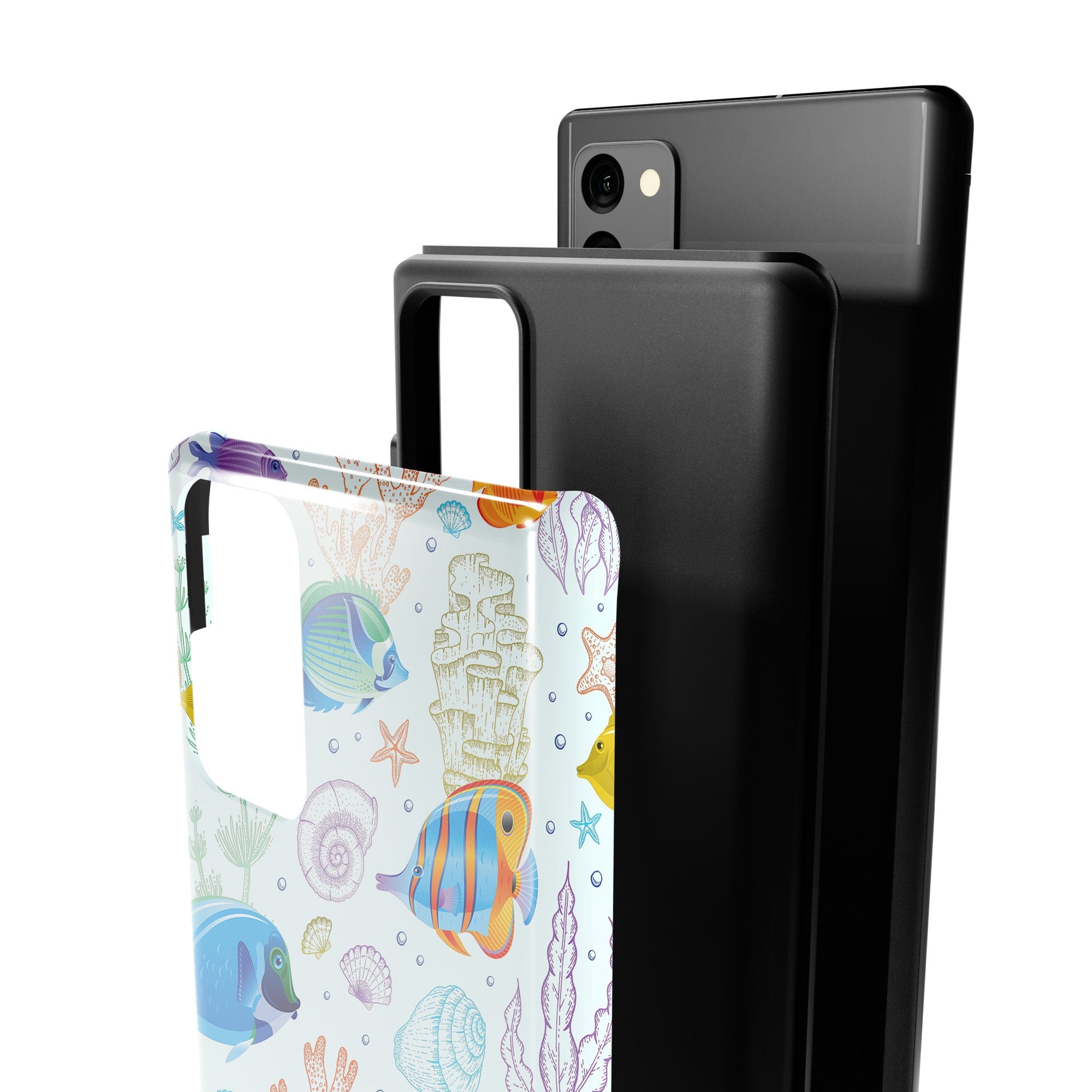 Radiant Reef | Tropical Fish Samsung Case Tough for Galaxy Note 20 