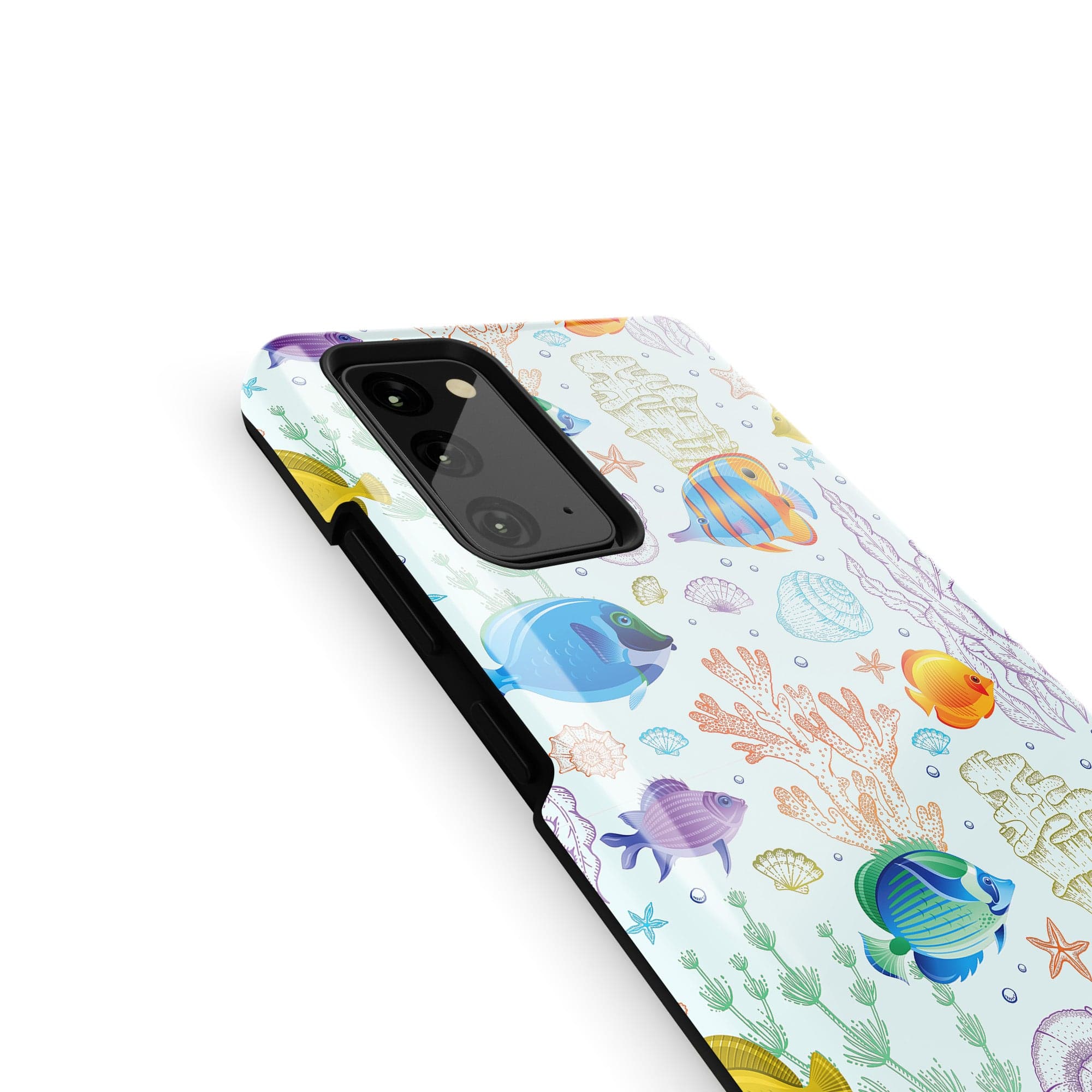 Radiant Reef | Tropical Fish Samsung Case Tough for Galaxy Note 20 