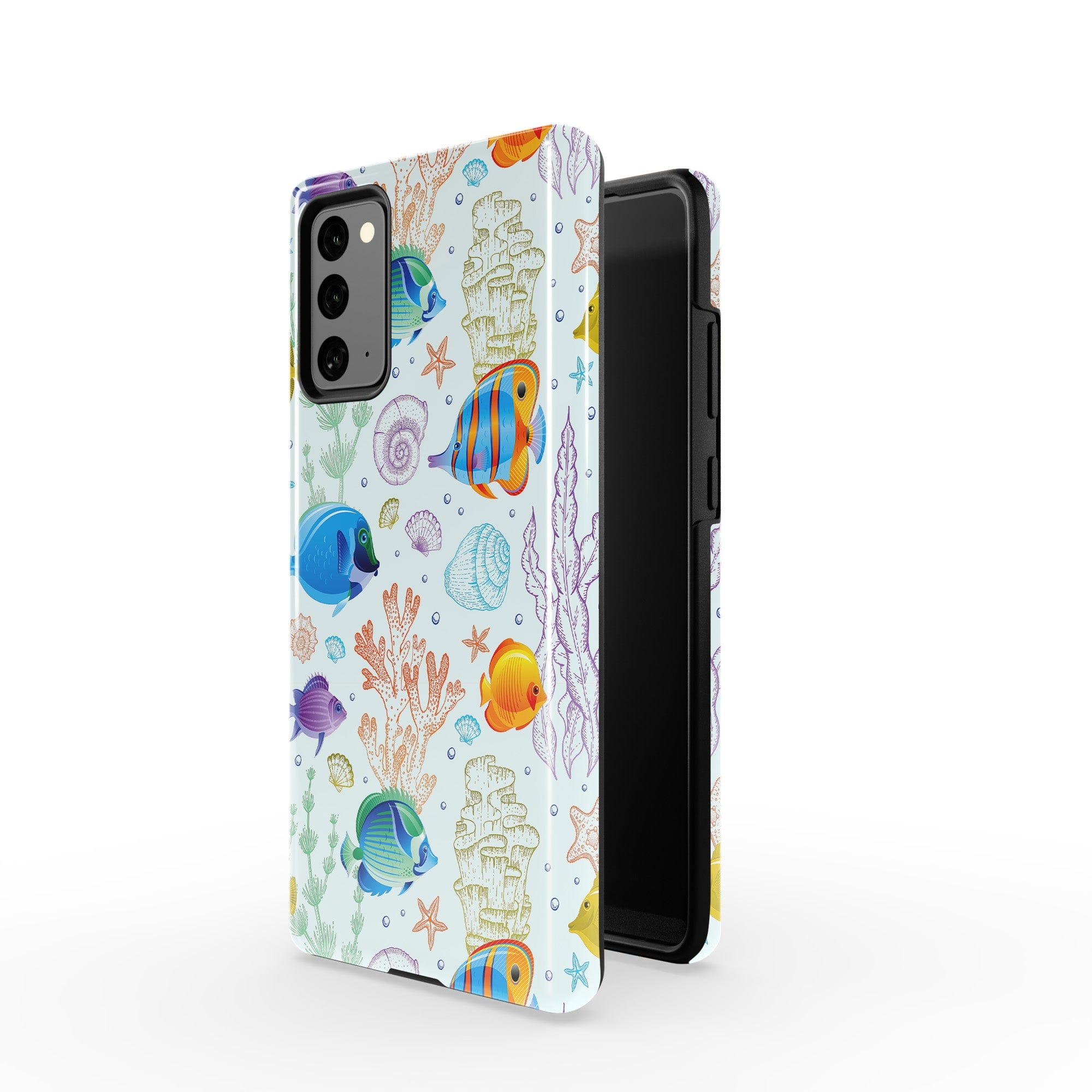 Radiant Reef | Tropical Fish Samsung Case Tough for Galaxy Note 20 