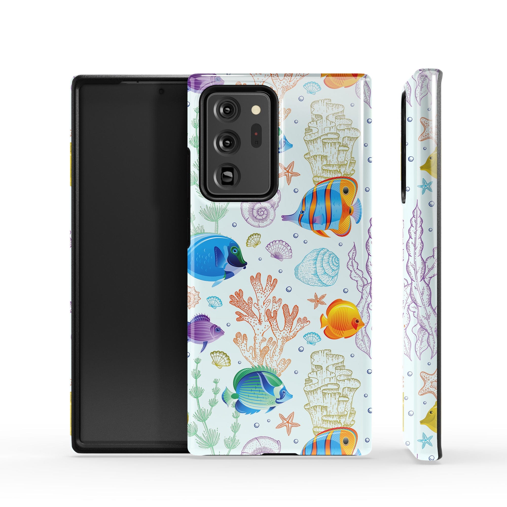 Radiant Reef | Tropical Fish Samsung Case Tough for Galaxy Note 20 Ultra 