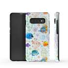 Radiant Reef | Tropical Fish Samsung Case Tough for Galaxy S10 Plus 