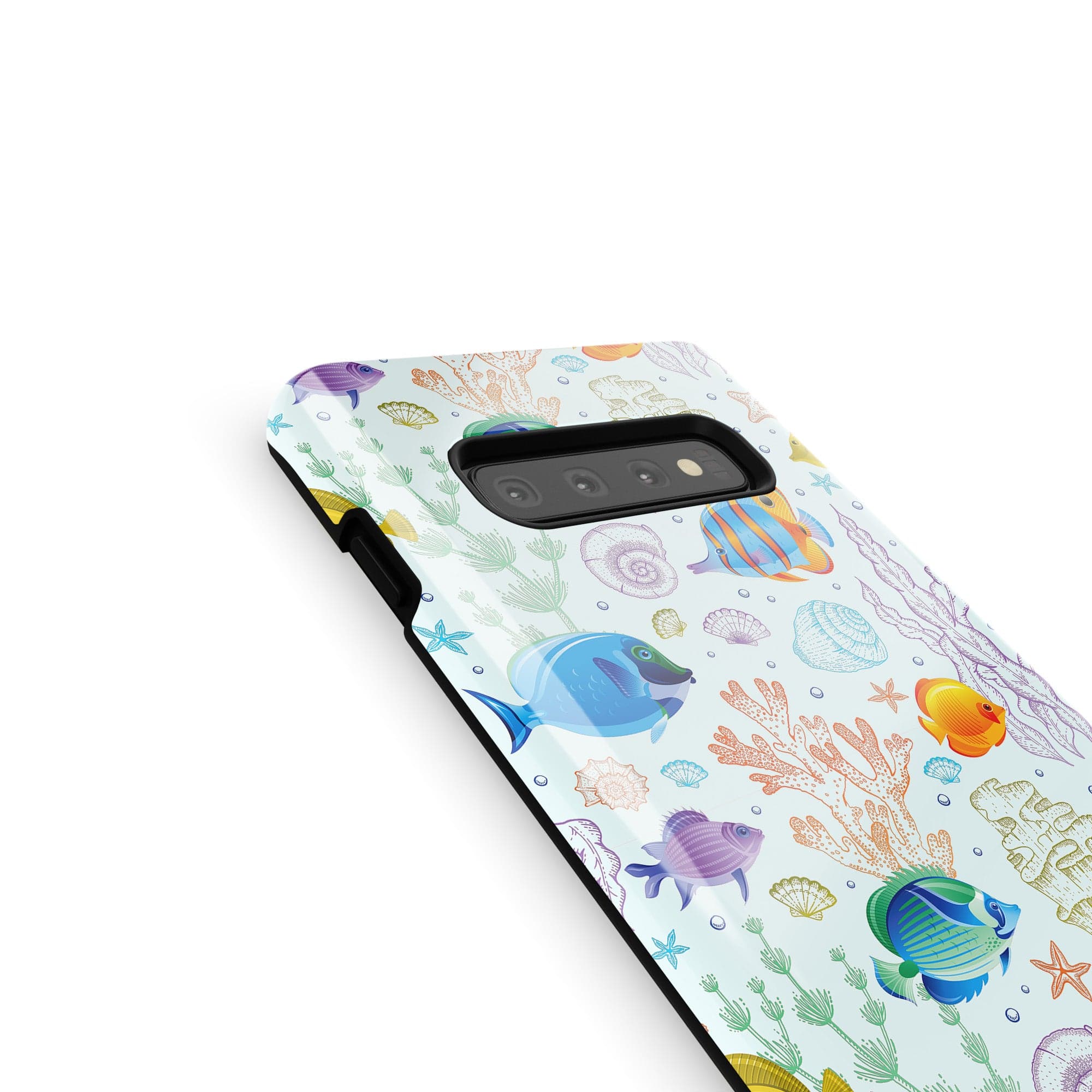 Radiant Reef | Tropical Fish Samsung Case Tough for Galaxy S10 Plus 