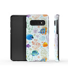 Radiant Reef | Tropical Fish Samsung Case Tough for Galaxy S10 