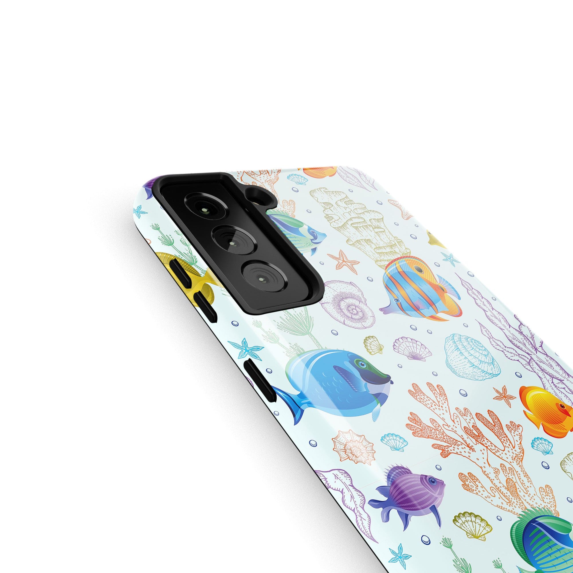 Radiant Reef | Tropical Fish Samsung Case Tough for Galaxy S21 Plus