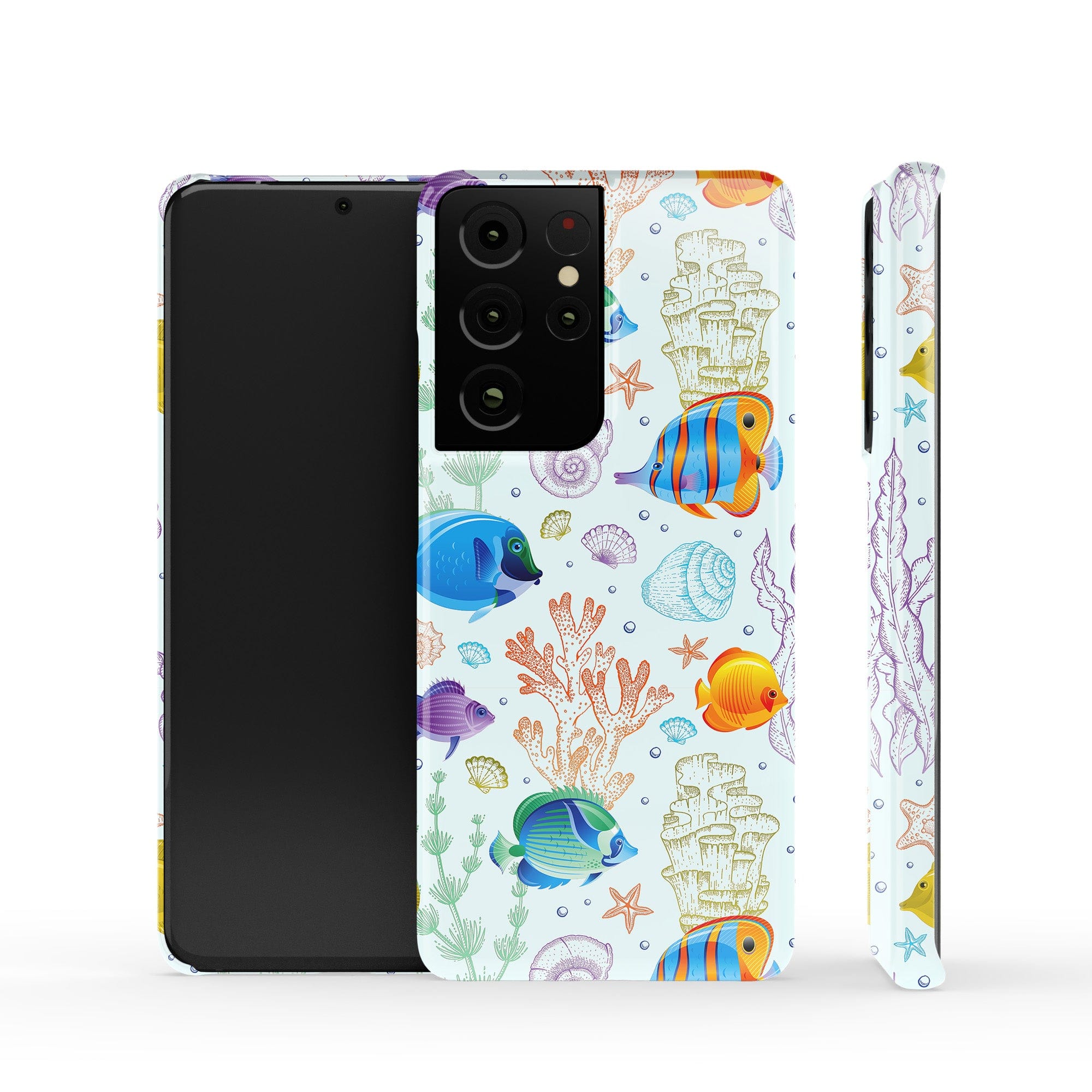 Radiant Reef | Tropical Fish Samsung Case Slim for Galaxy S21 Ultra